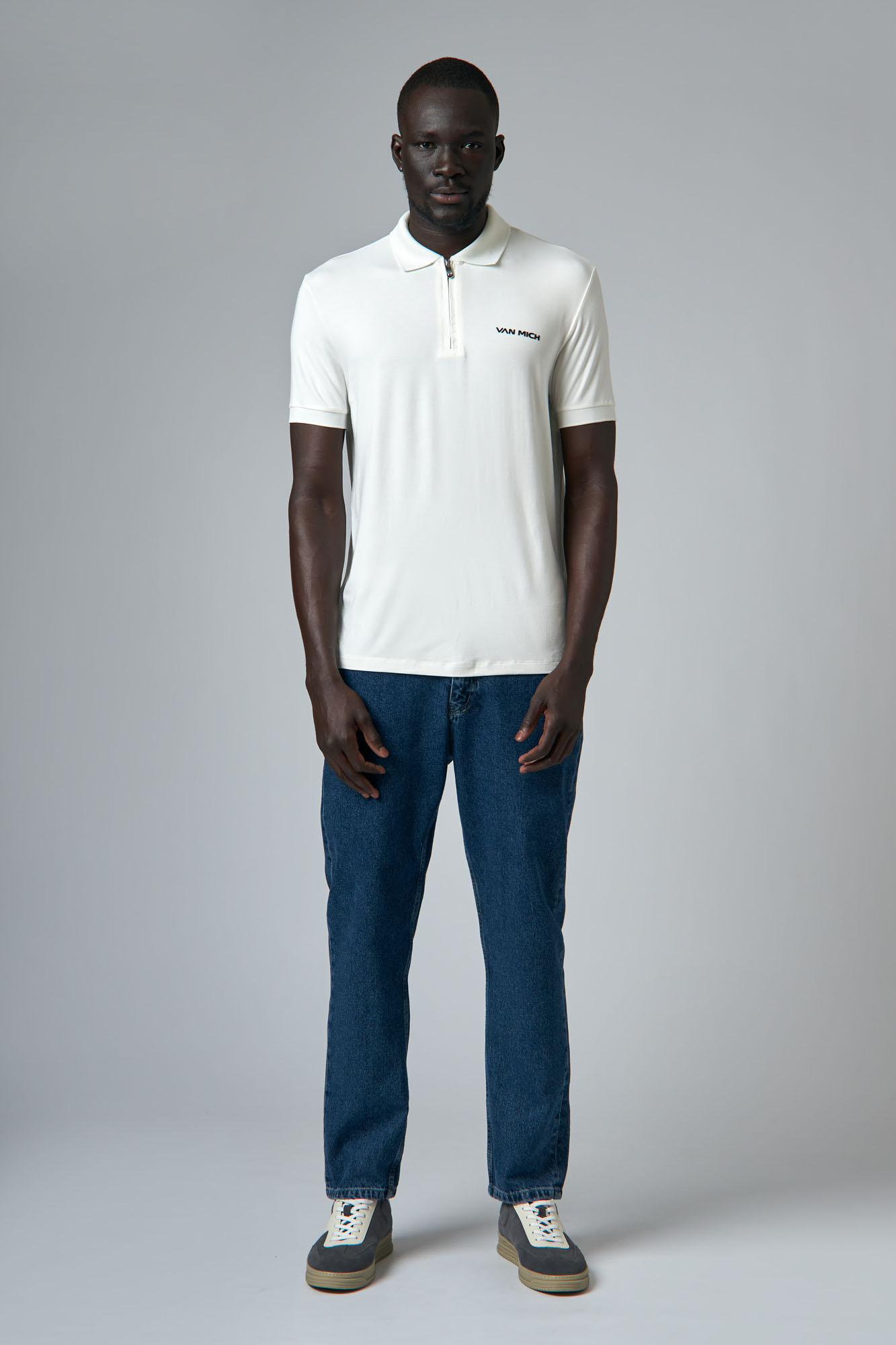 VM-ERK-22-401 Поло Van Mich Белый