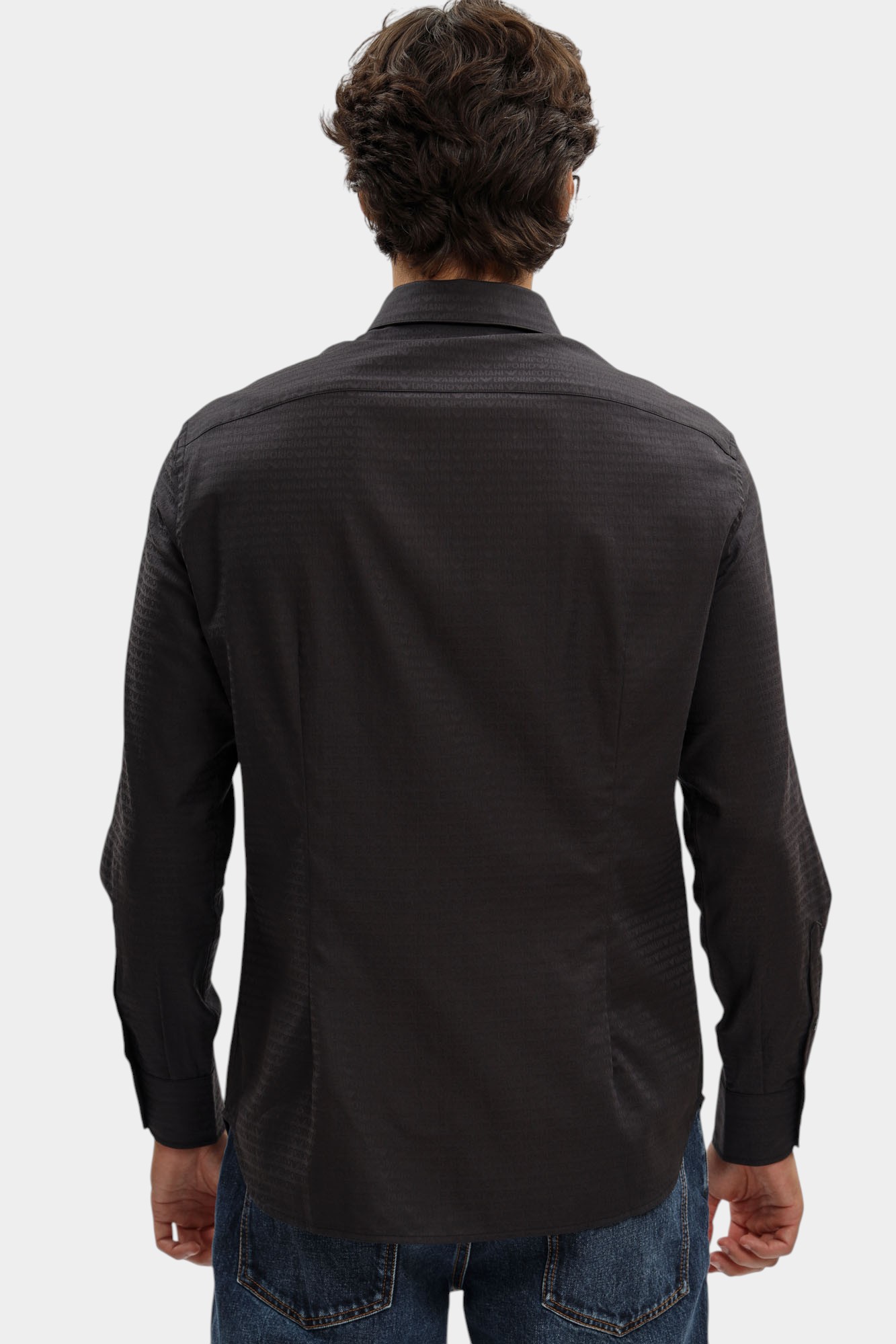 EM003755_ AF18123 Рубашка Emporio Armani Черный