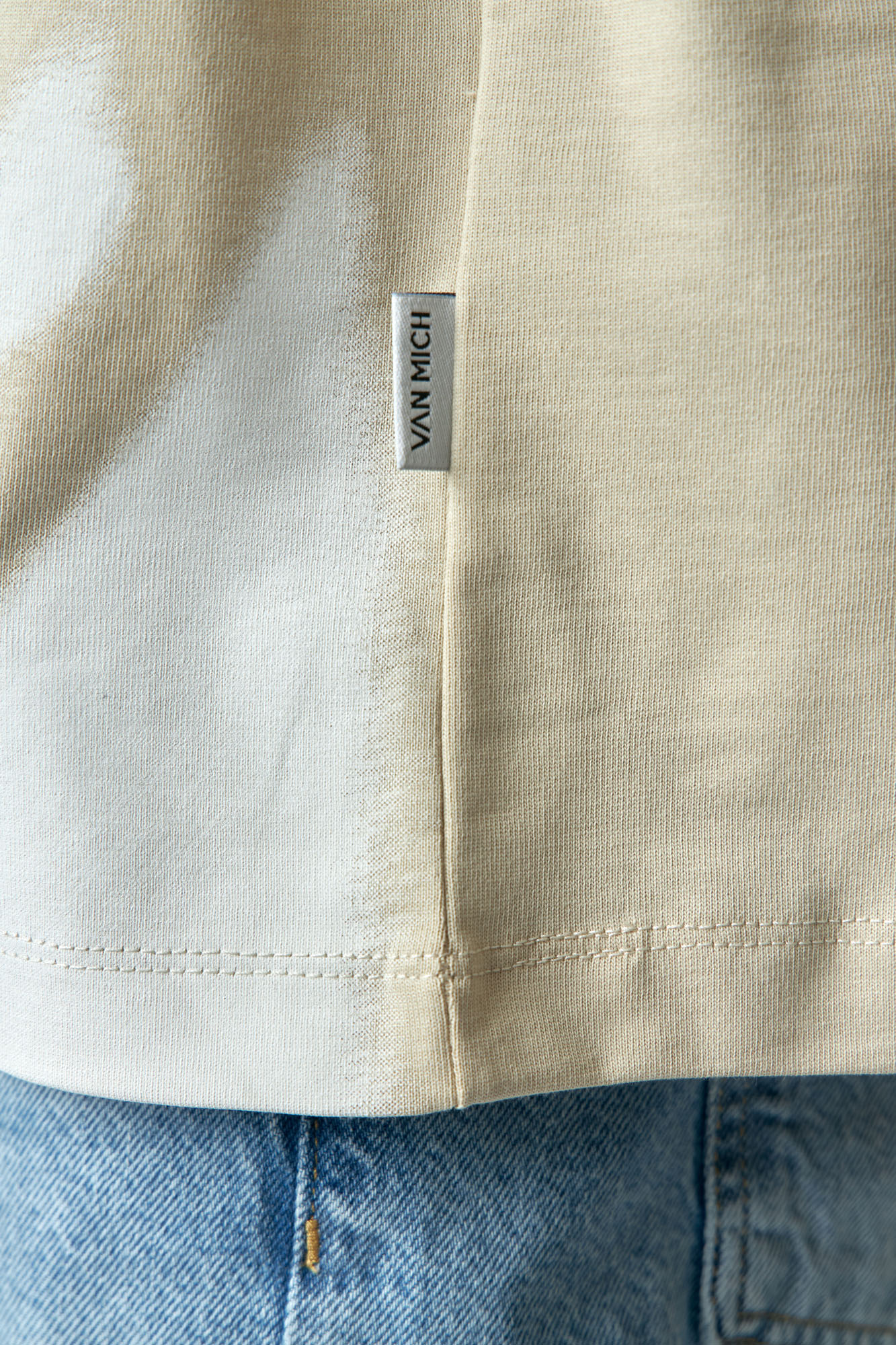 VM-ERK-22-419 Футболка Van Mich Бежевый