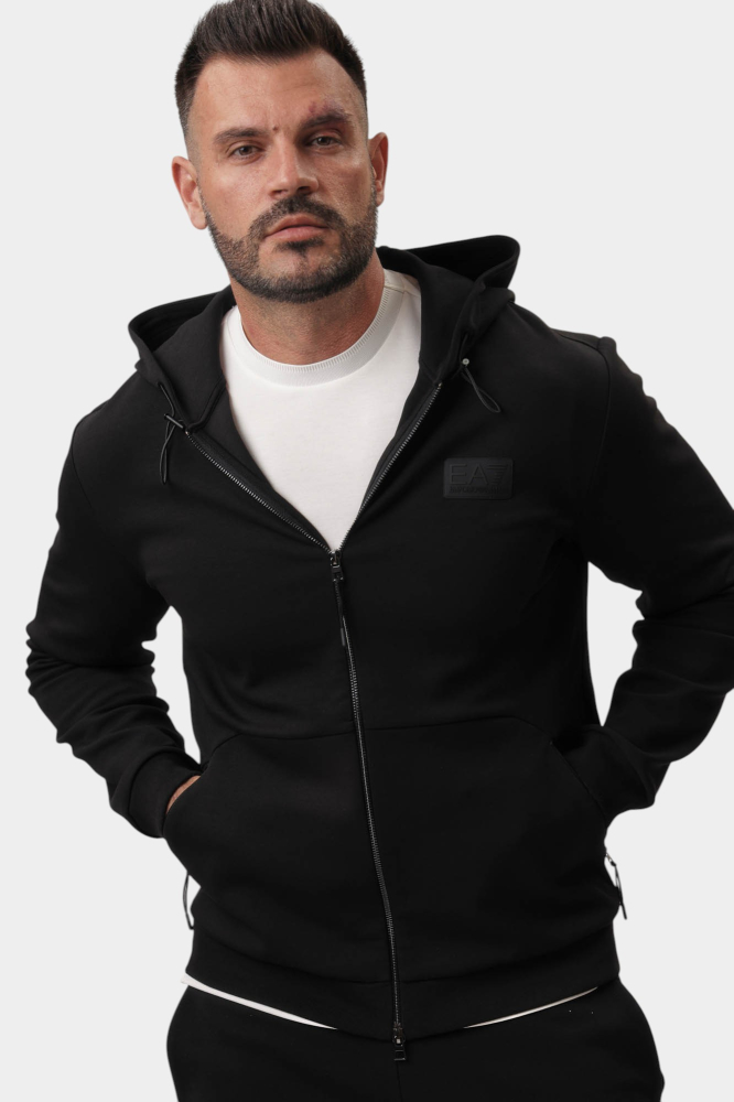 Бомбер Armani Exchange Полиэстер Черный