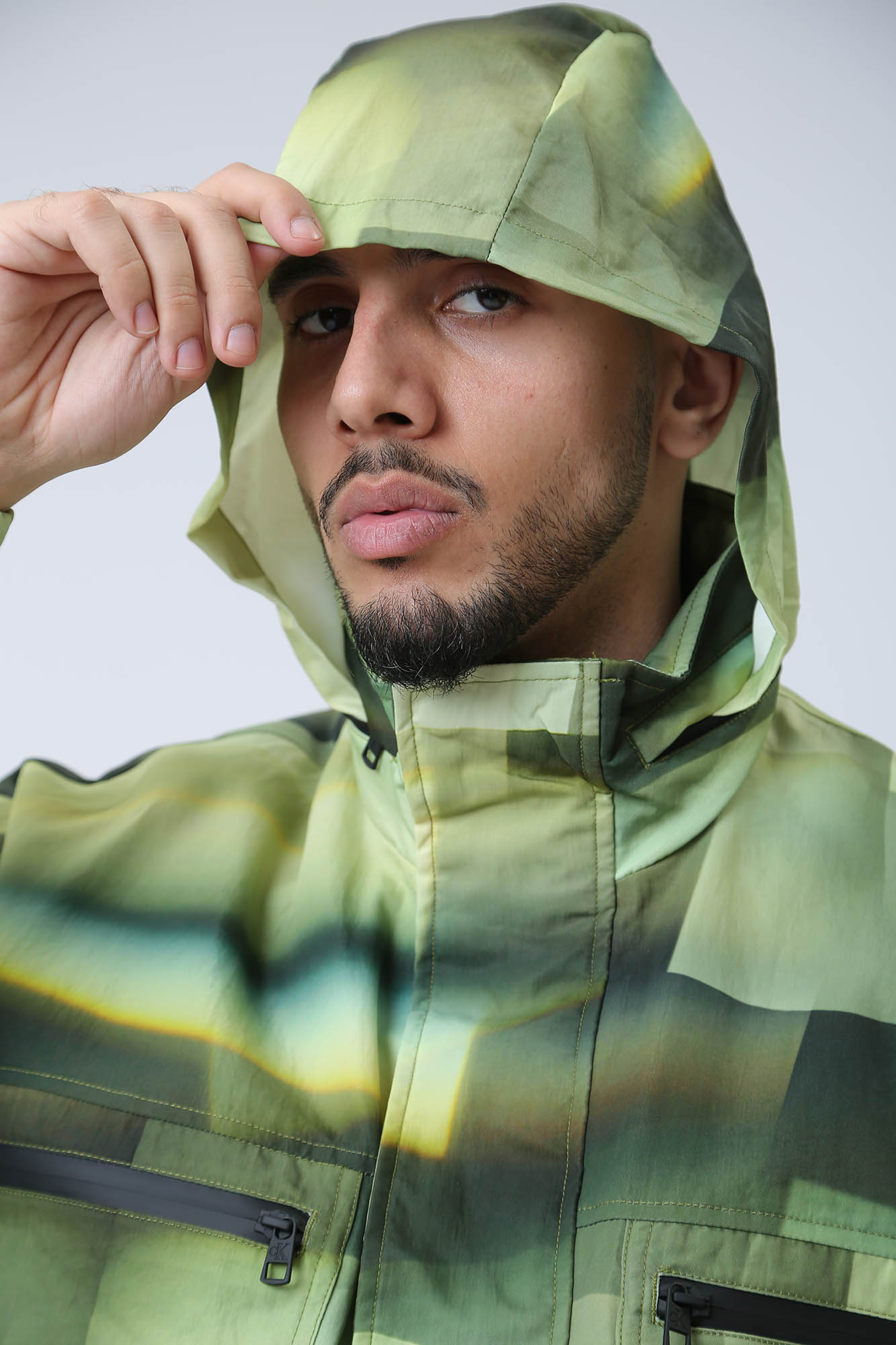 J30J325284 Ветровка Calvin Klein Jeans Зеленый