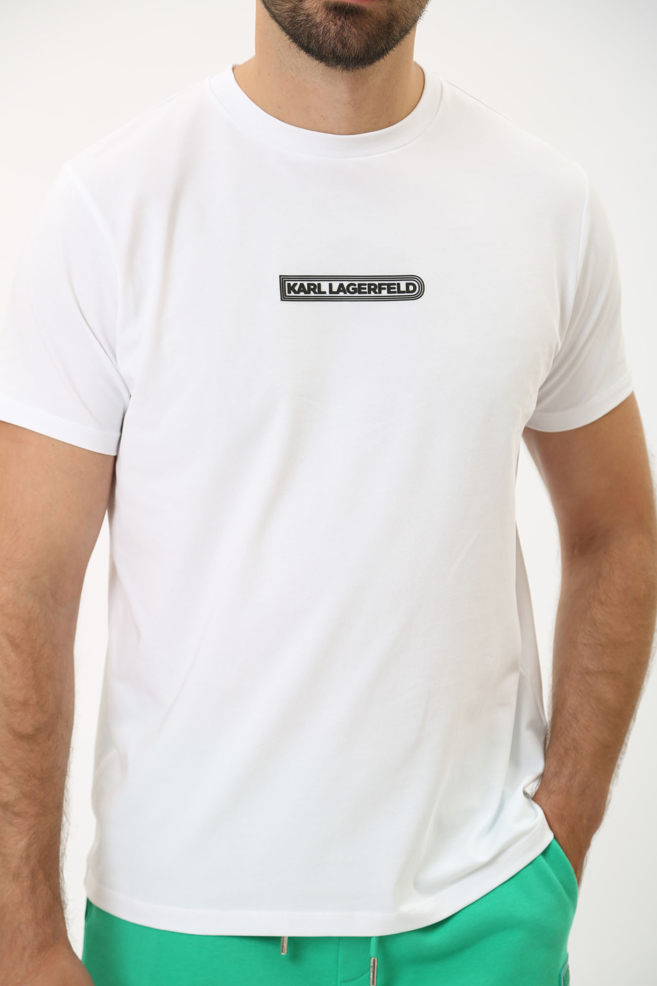 543221_755085 Футболка Karl Lagerfeld Белый