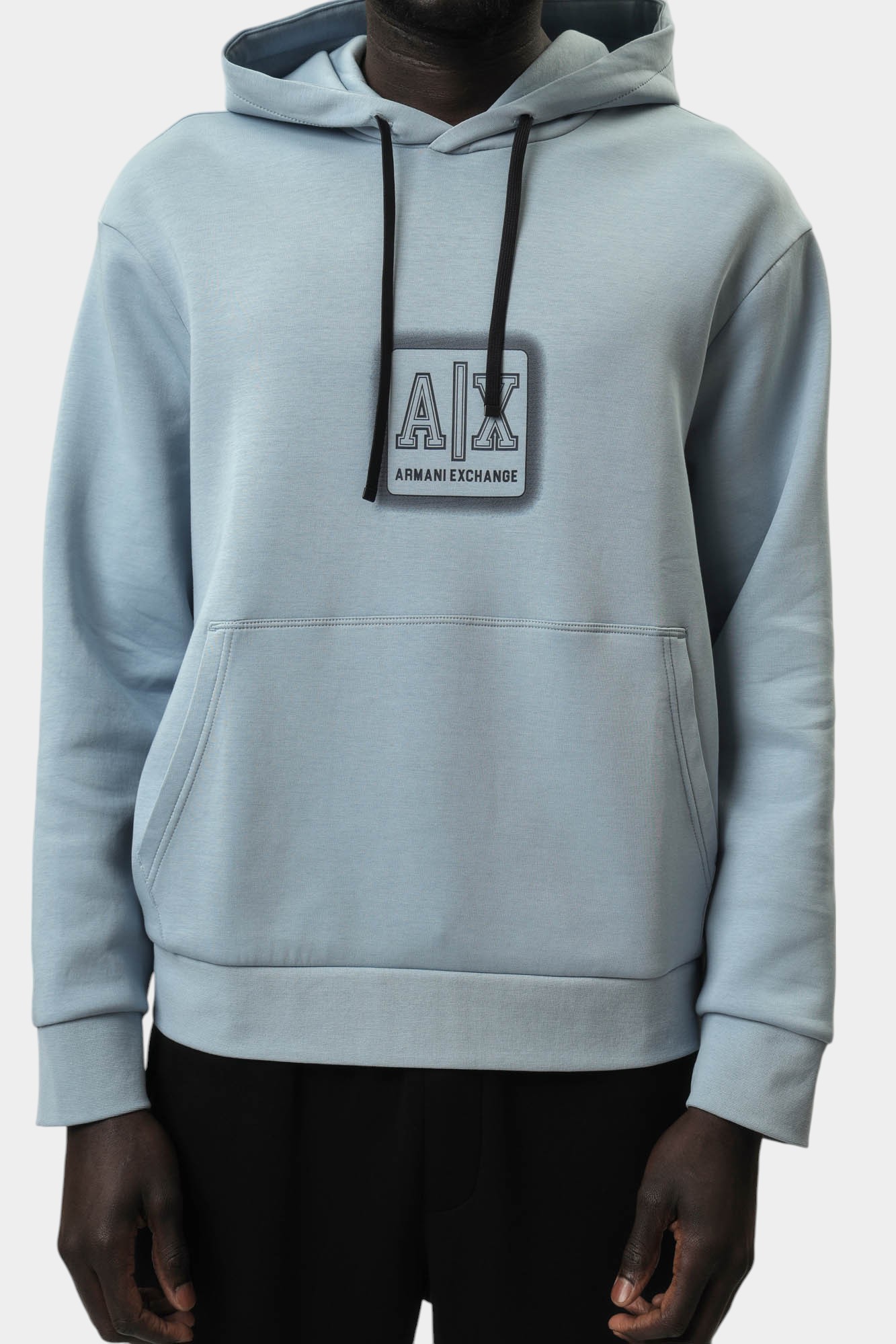 XM000482_AF10818 Худи Armani Exchange Голубой