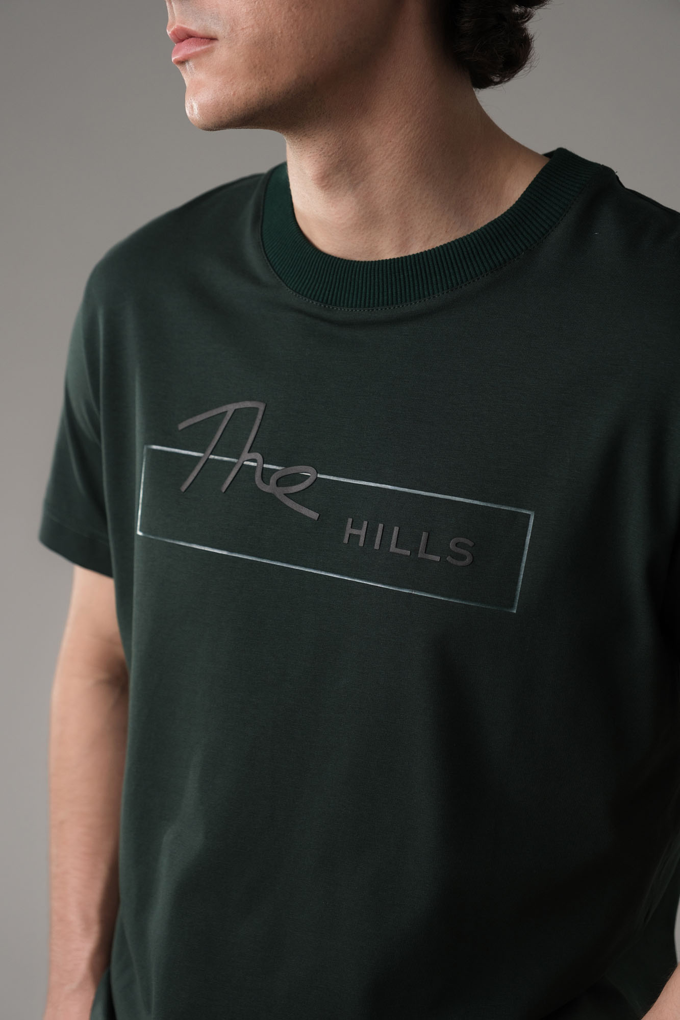 M-242-P-22-0039 Футболка The Hills Зеленый