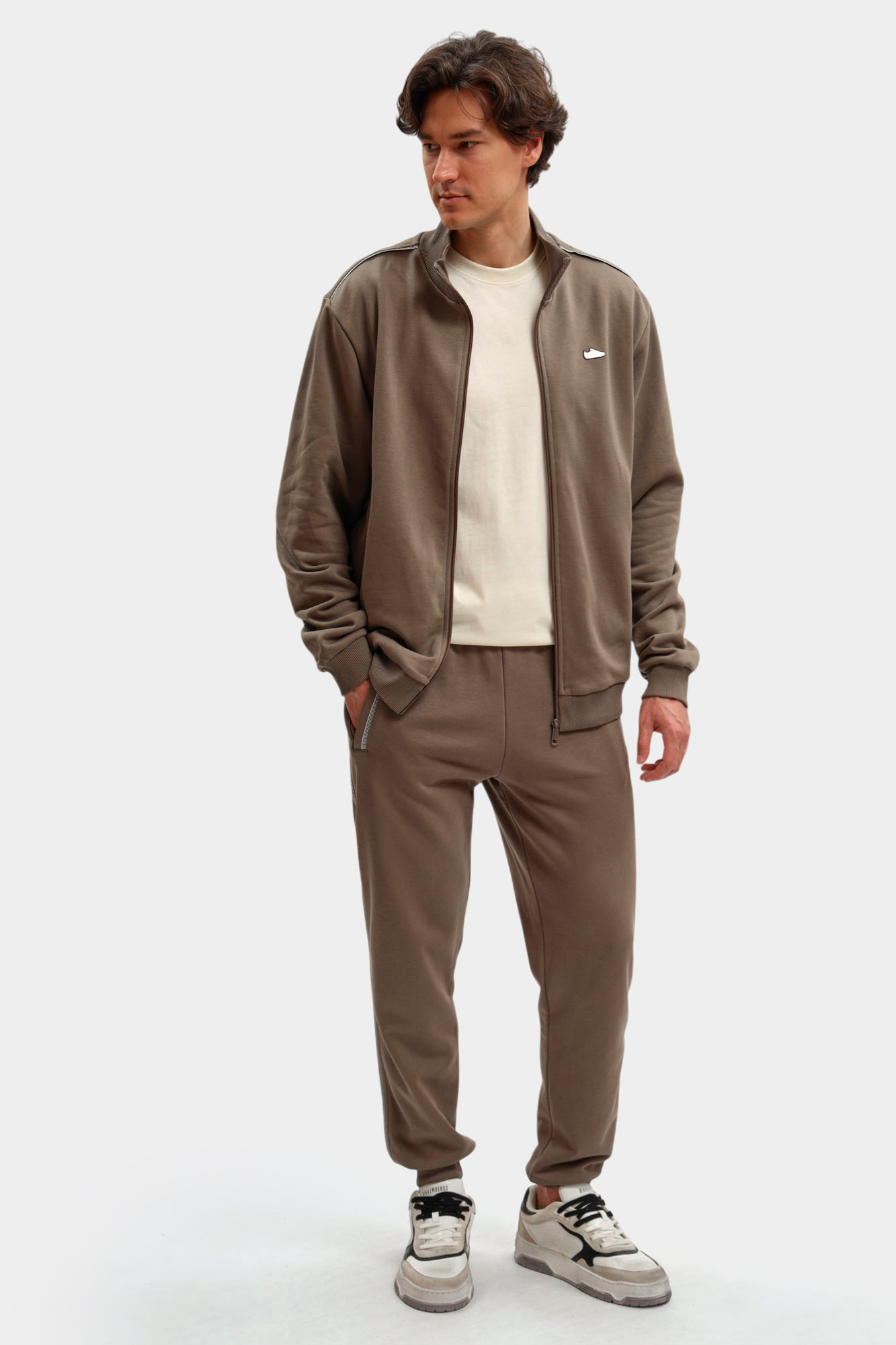 Толстовка Bikkembergs Коричневый