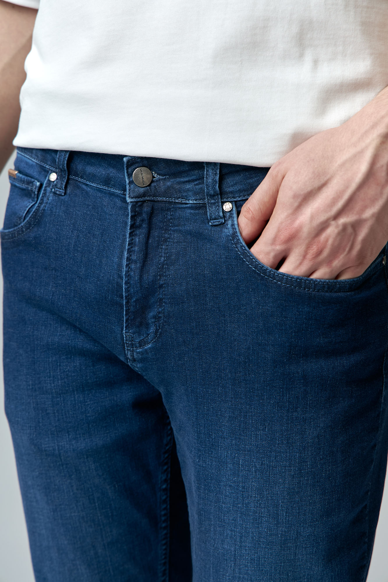 VM-OMA-33-434 Брюки джинсовые Van Mich Голубой