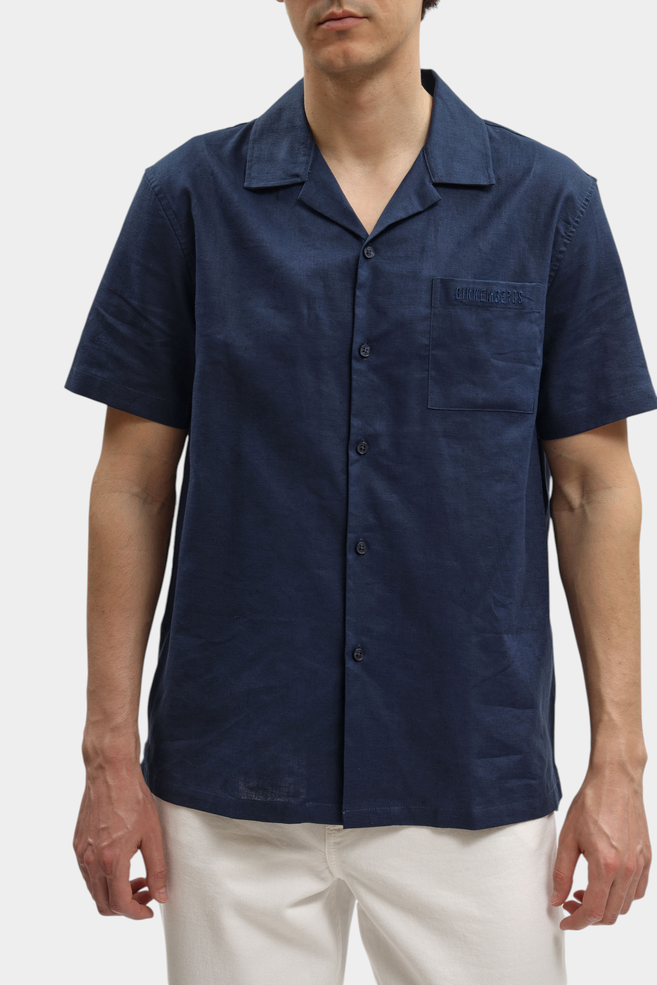 BMS1532 Рубашка Bikkembergs Черный