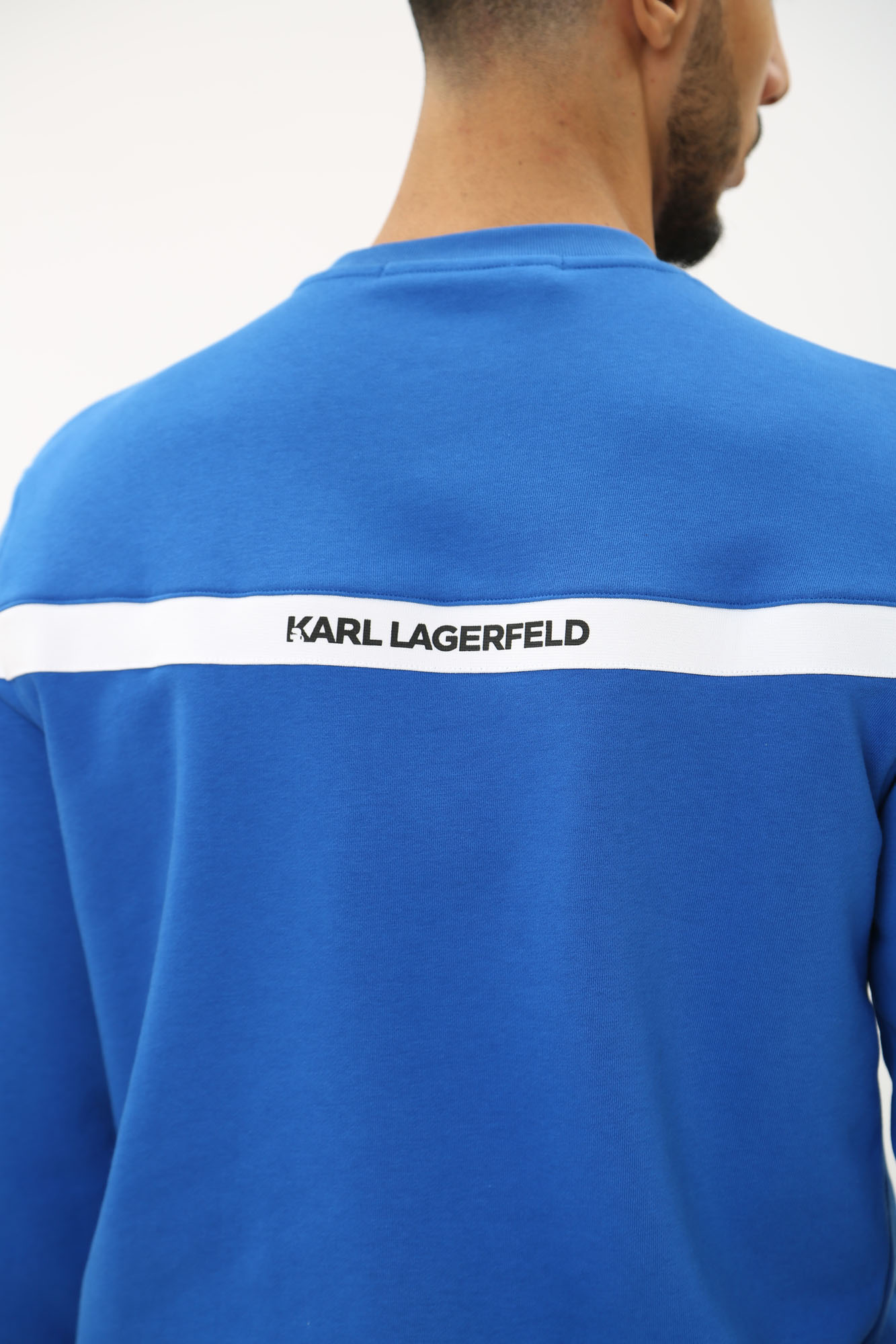 543910_70508 Свитшот Karl Lagerfeld Голубой