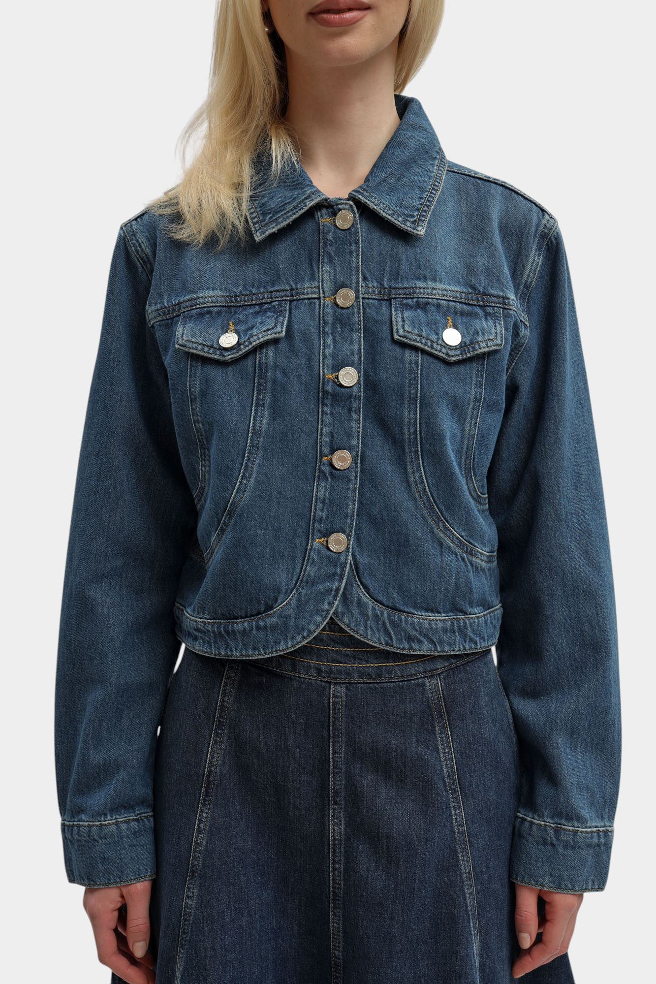 B1W14031 куртка джинсвая karl lagerfeld 