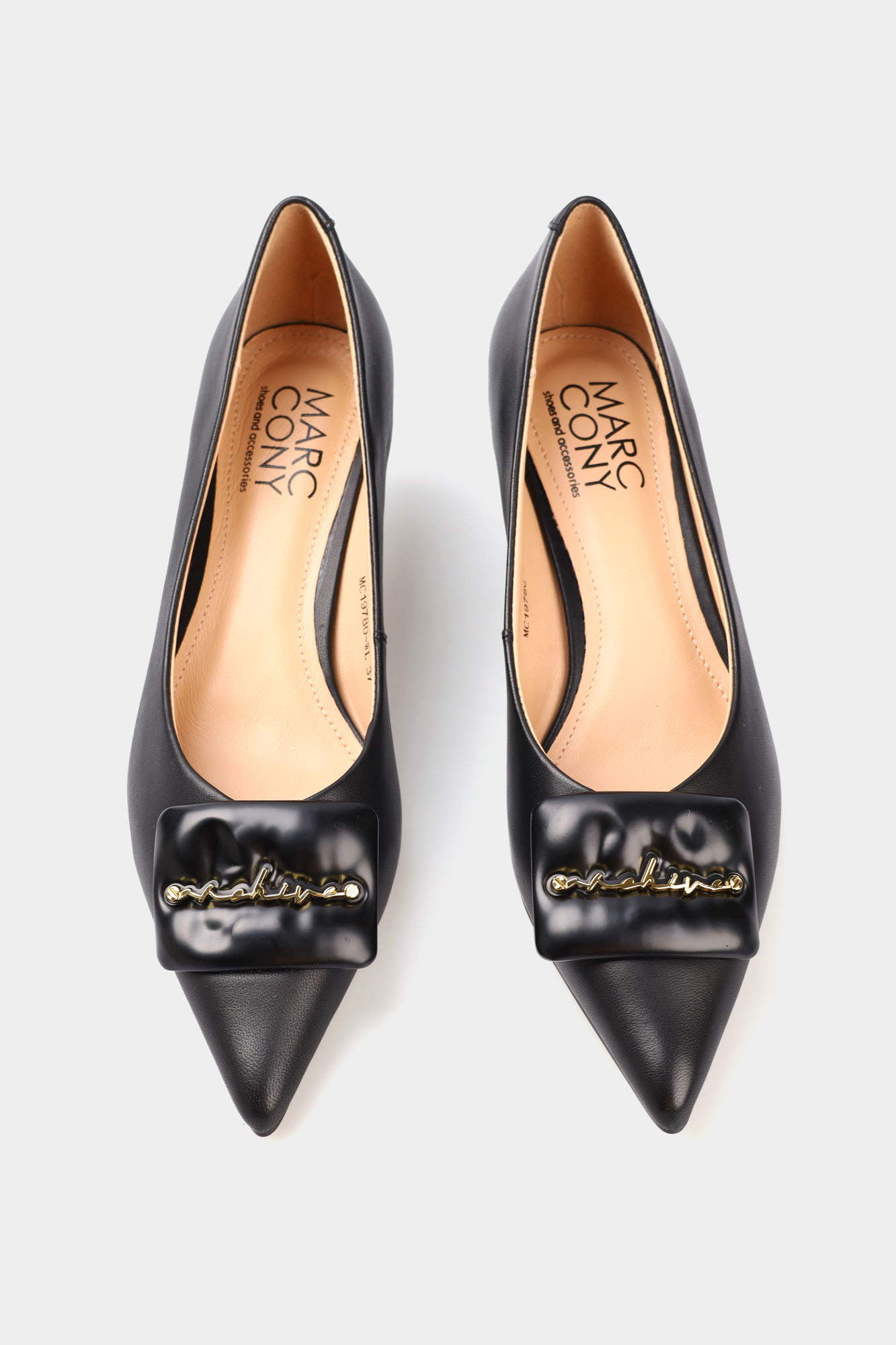 Лодочки Marc Cony  Черный