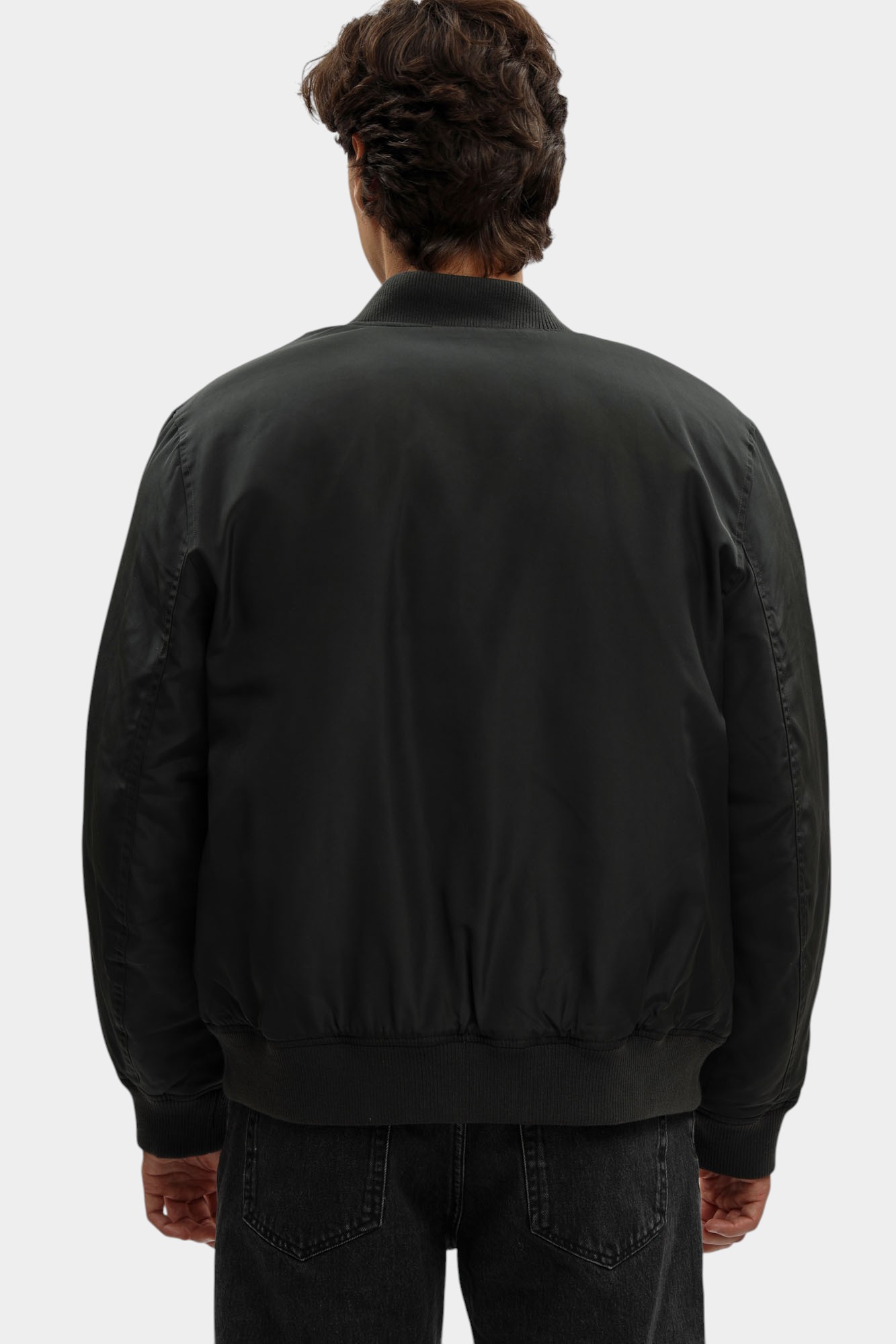 1016892 Бомбер Mustang Черный