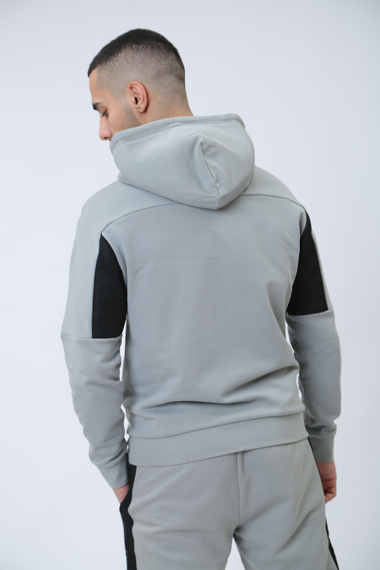 3DPM57_PJEQZ Худи EA7 Серый