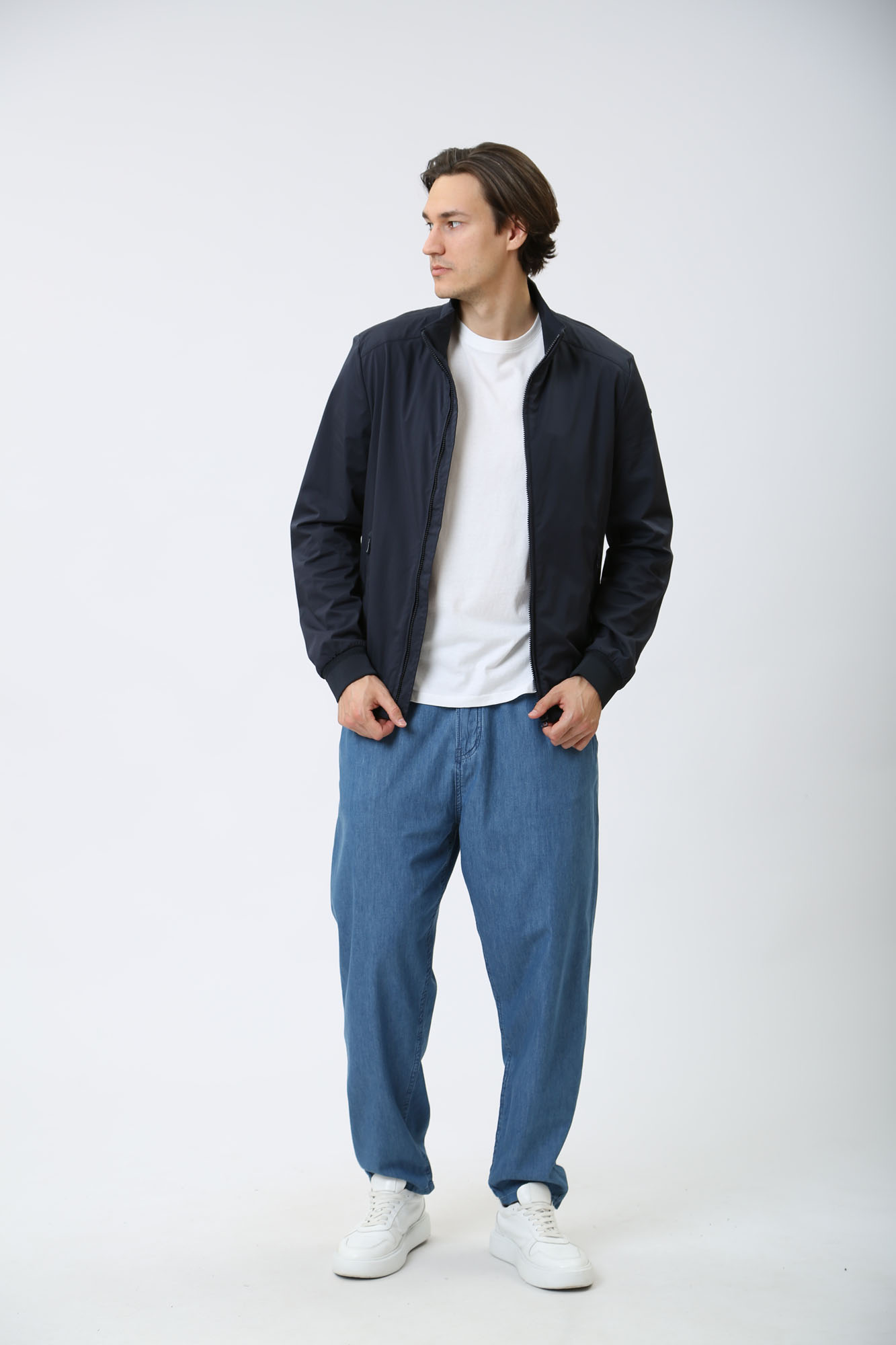 Куртка-бомбер Geox Синий