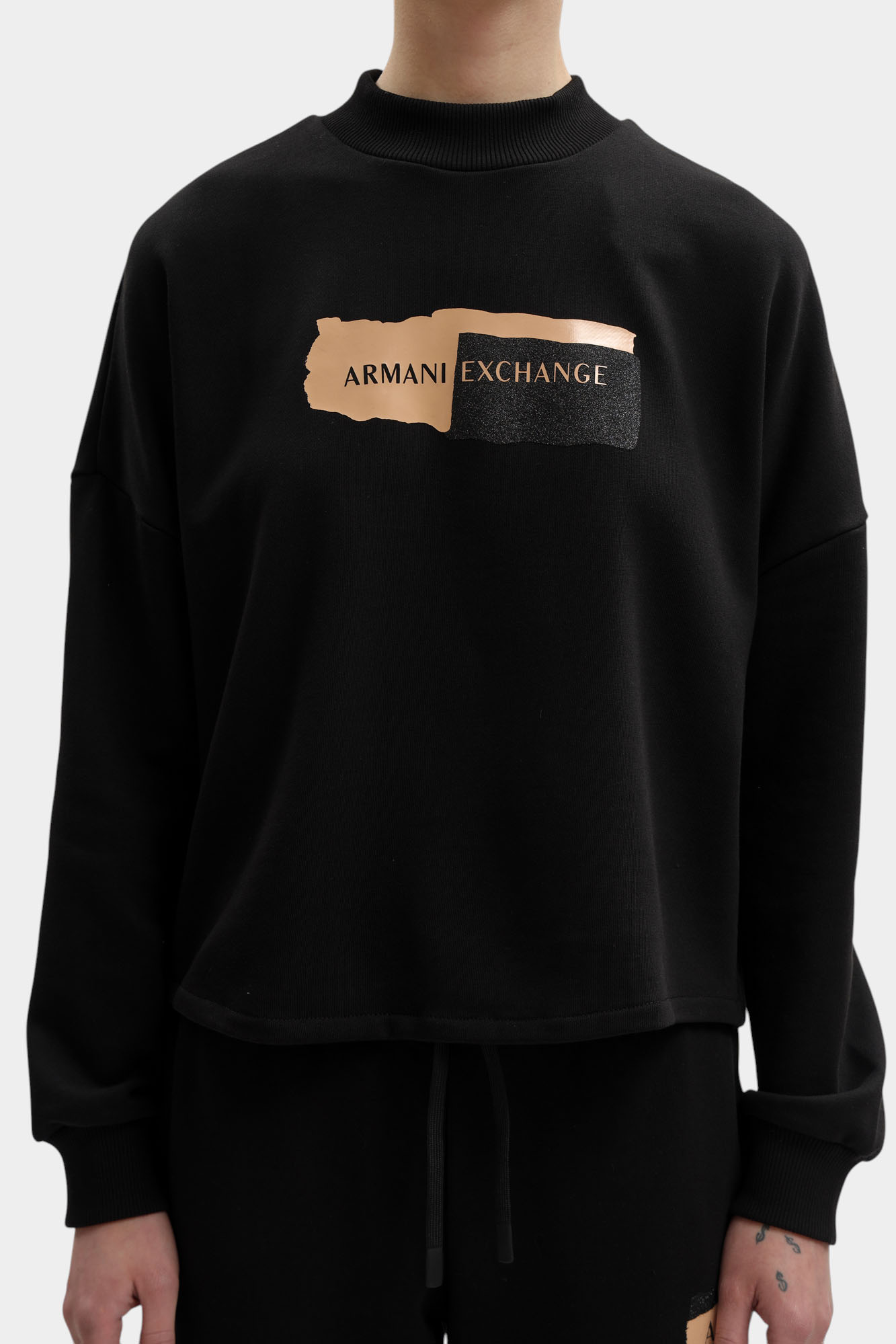 Свитшот Armani Exchange Черный
