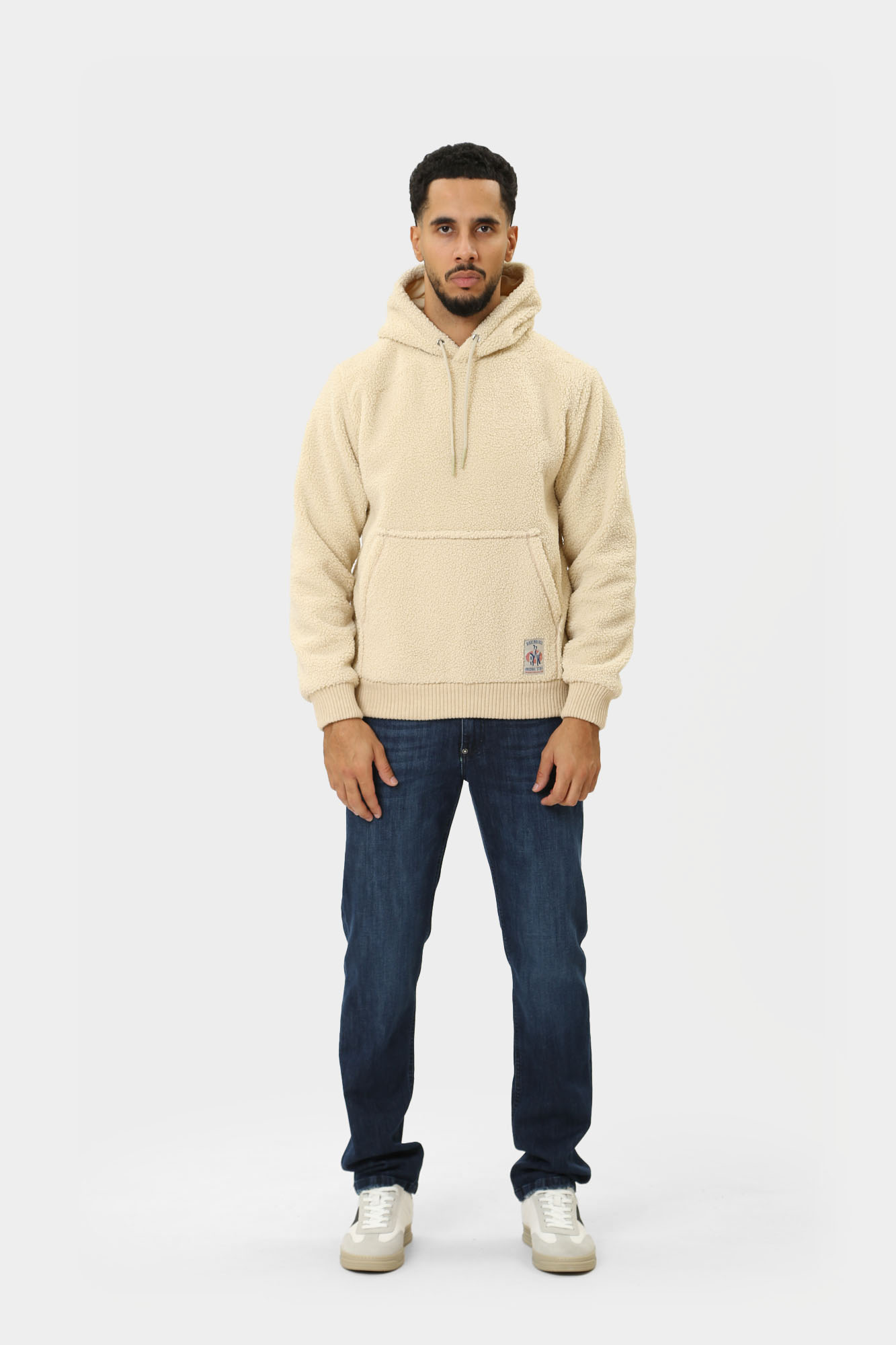 PBMF0237 Худи Bikkembergs Бежевый