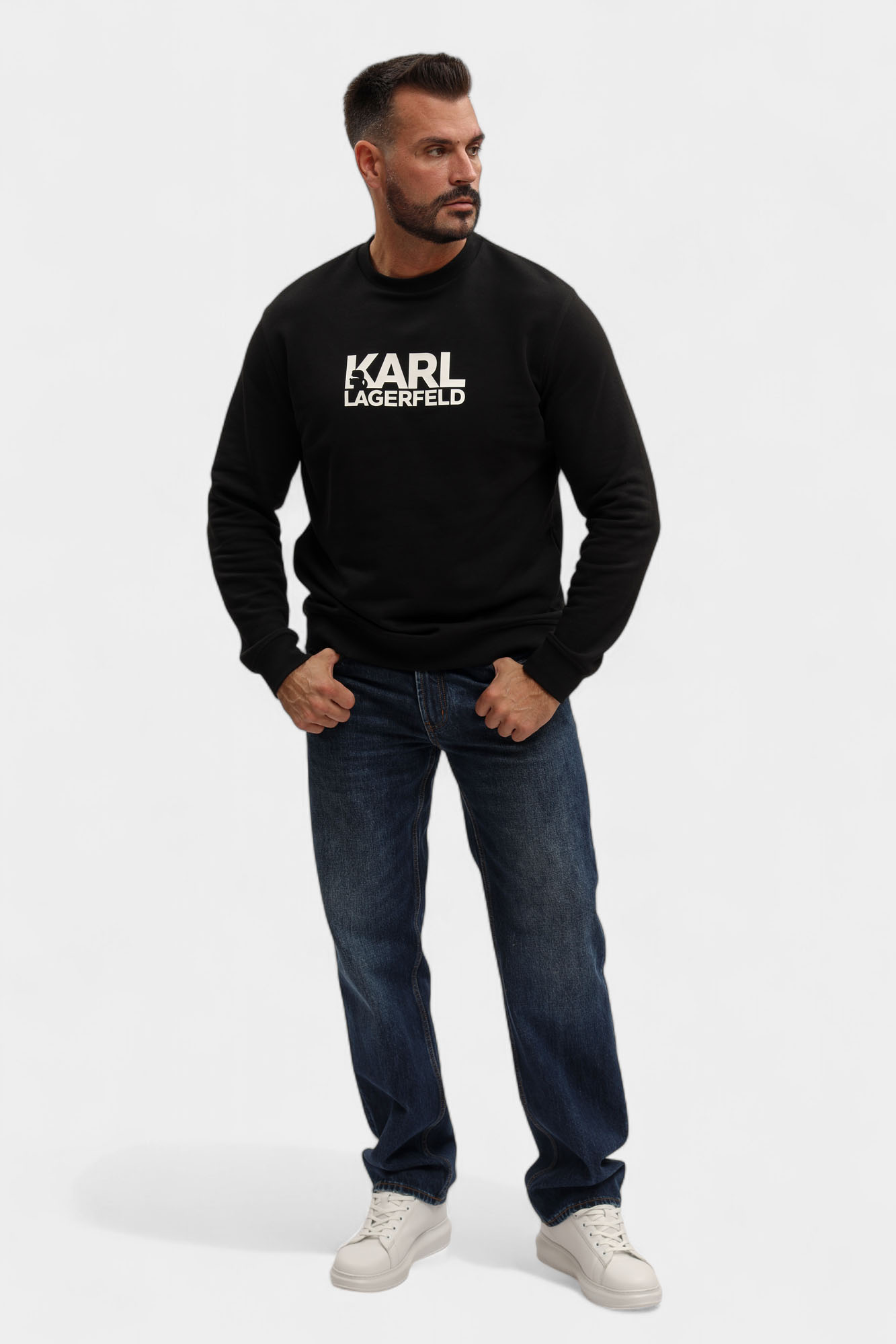 554917_705091 Свитшот Karl Lagerfeld Черный