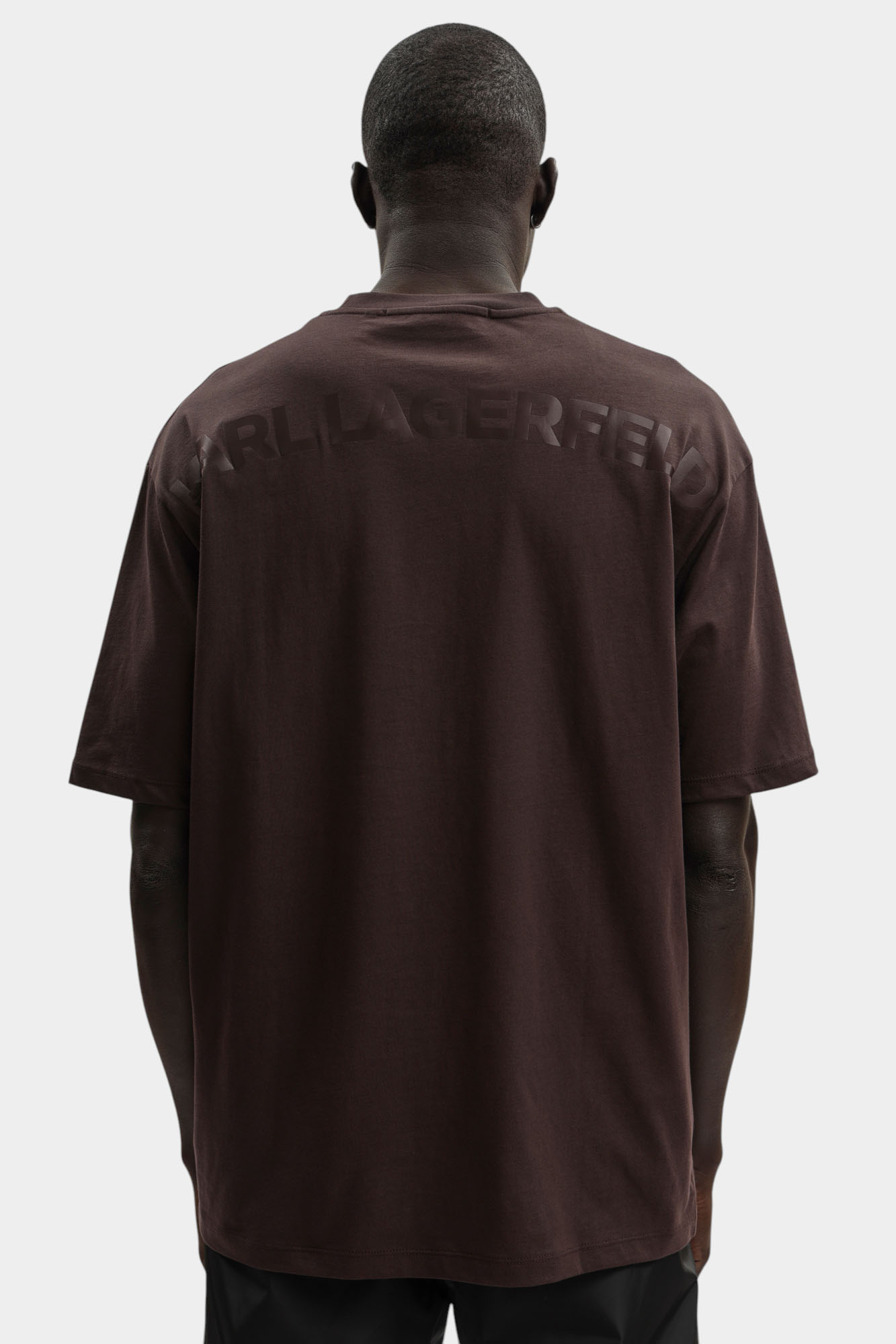 561225_755133 Футболка Karl Lagerfeld Коричневый