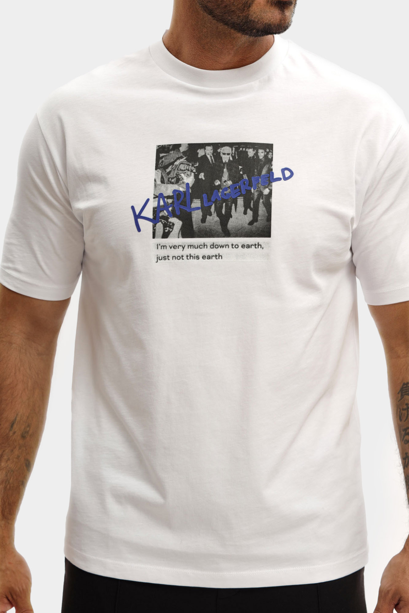 553225_755143 Футболка Karl Lagerfeld Белый