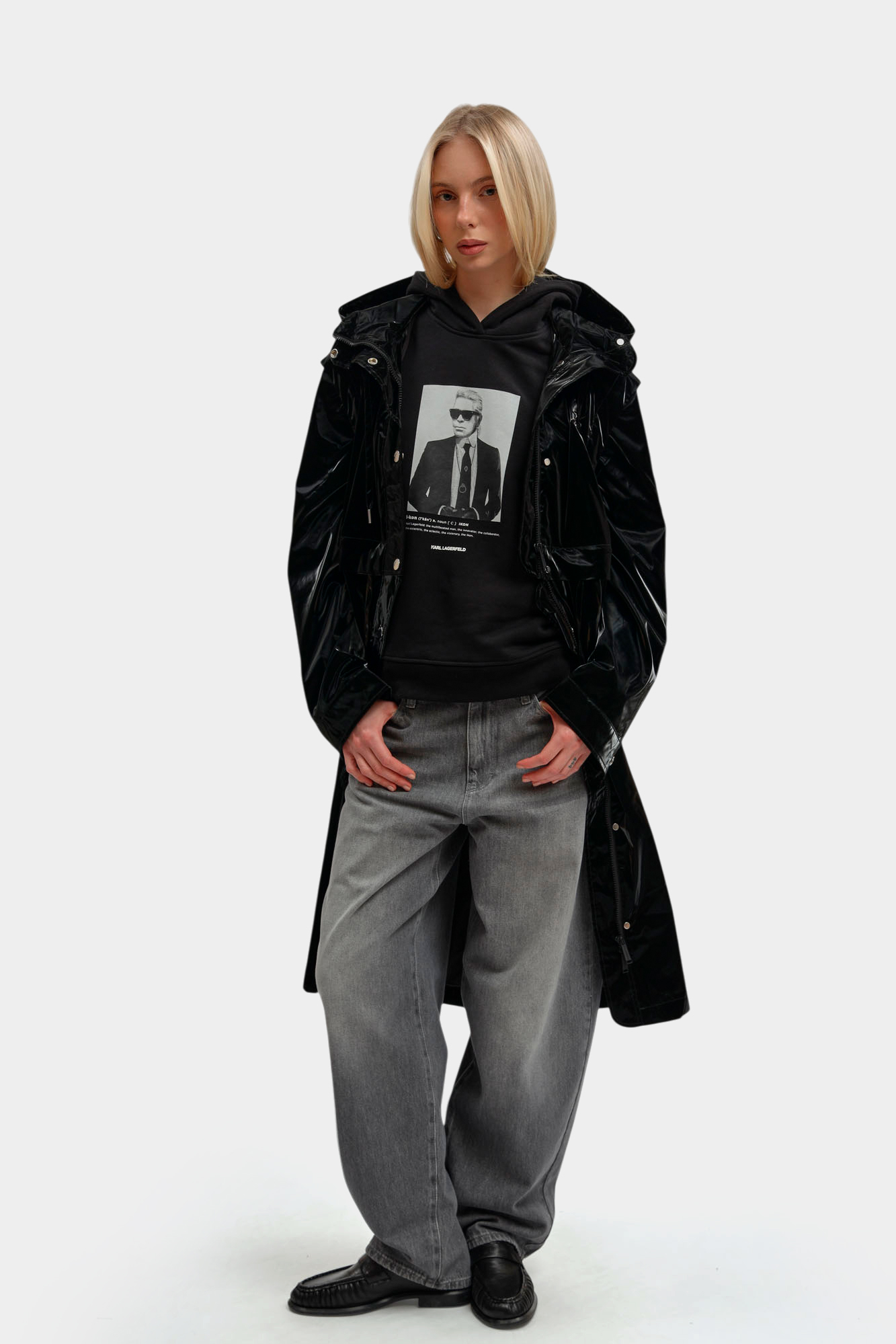 B1W15006 плащ karl lagerfeld 