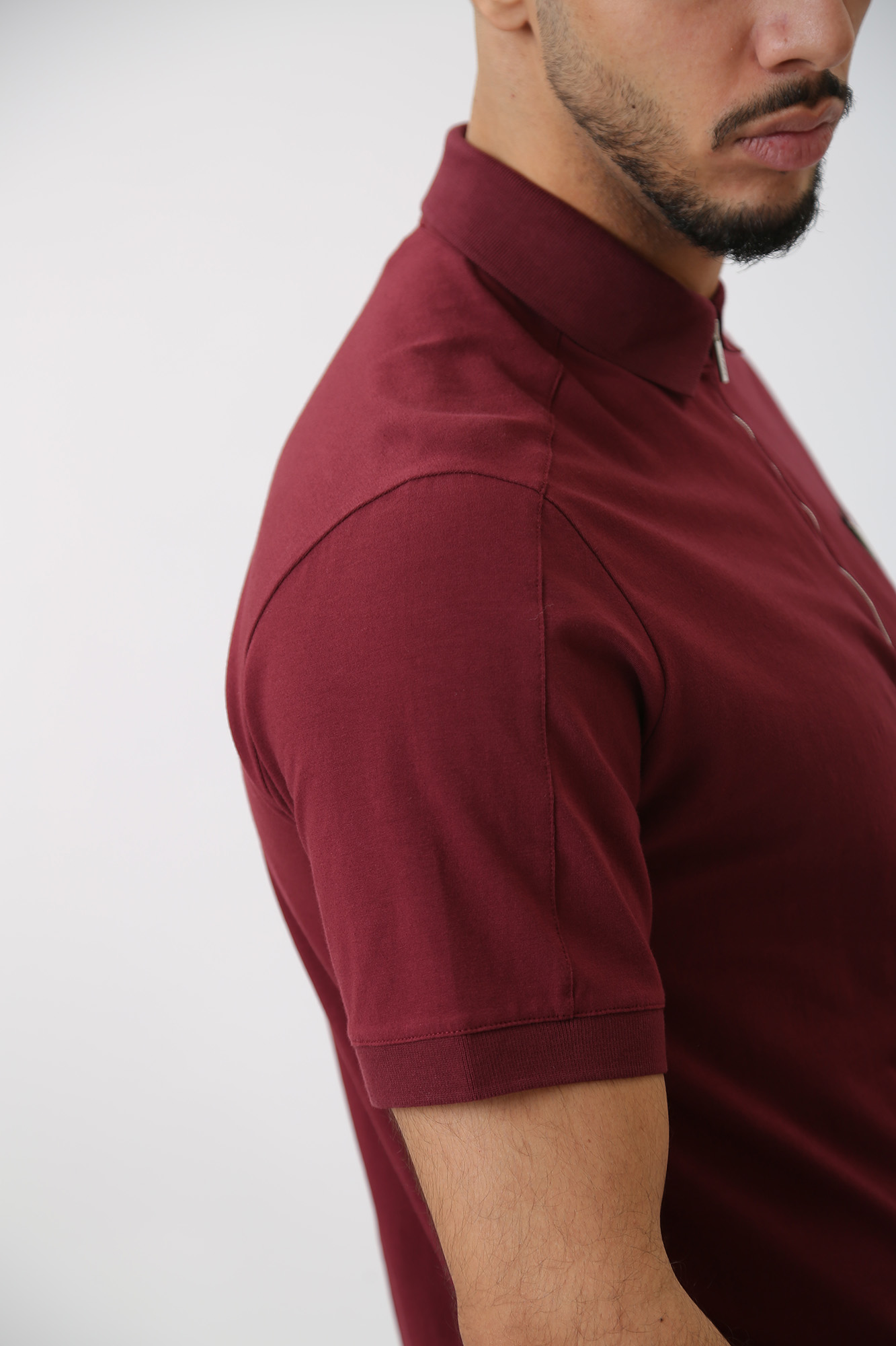 534221_745018 Поло Karl Lagerfeld Бордовый