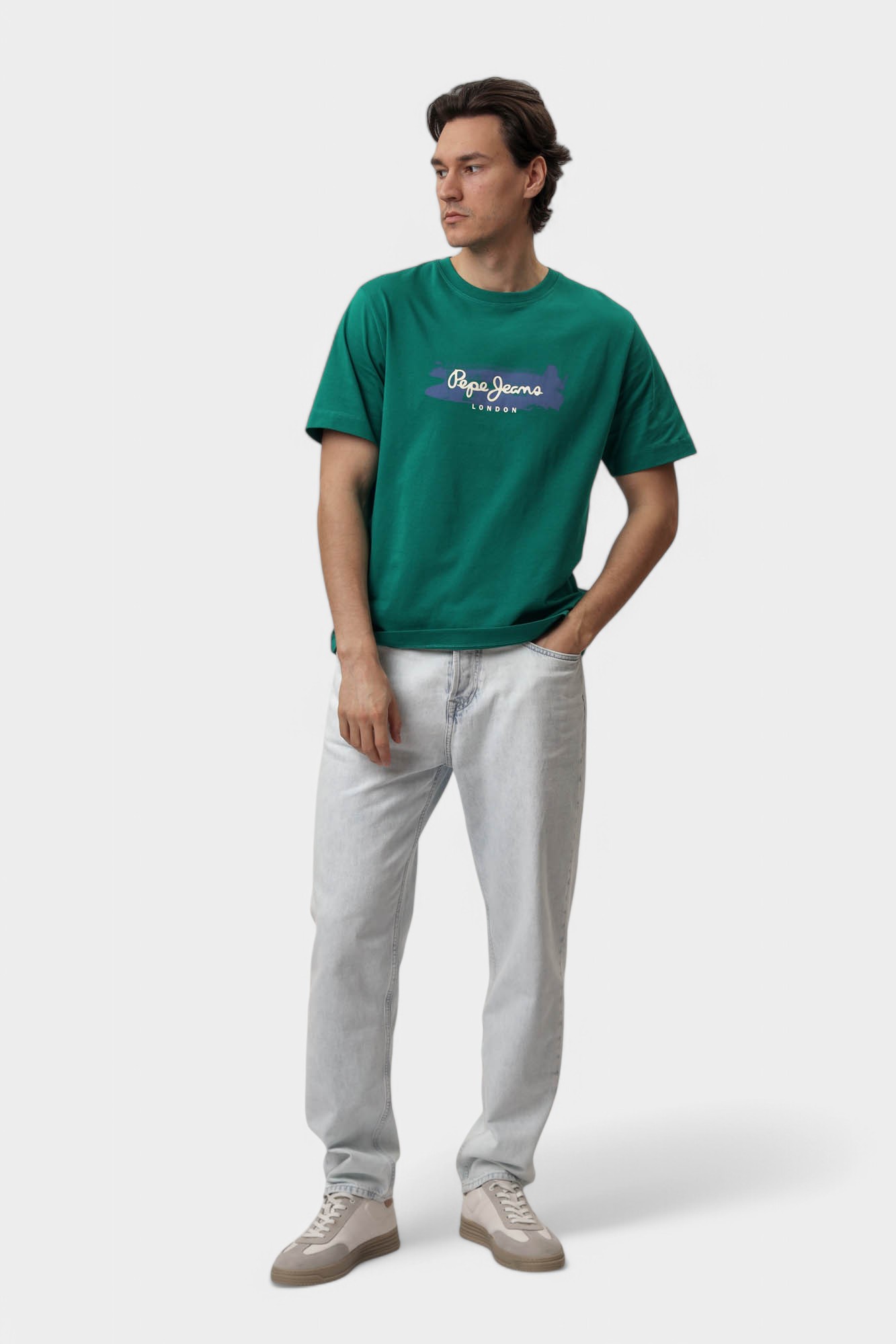 PM509782 Футболка Pepe Jeans Зеленый
