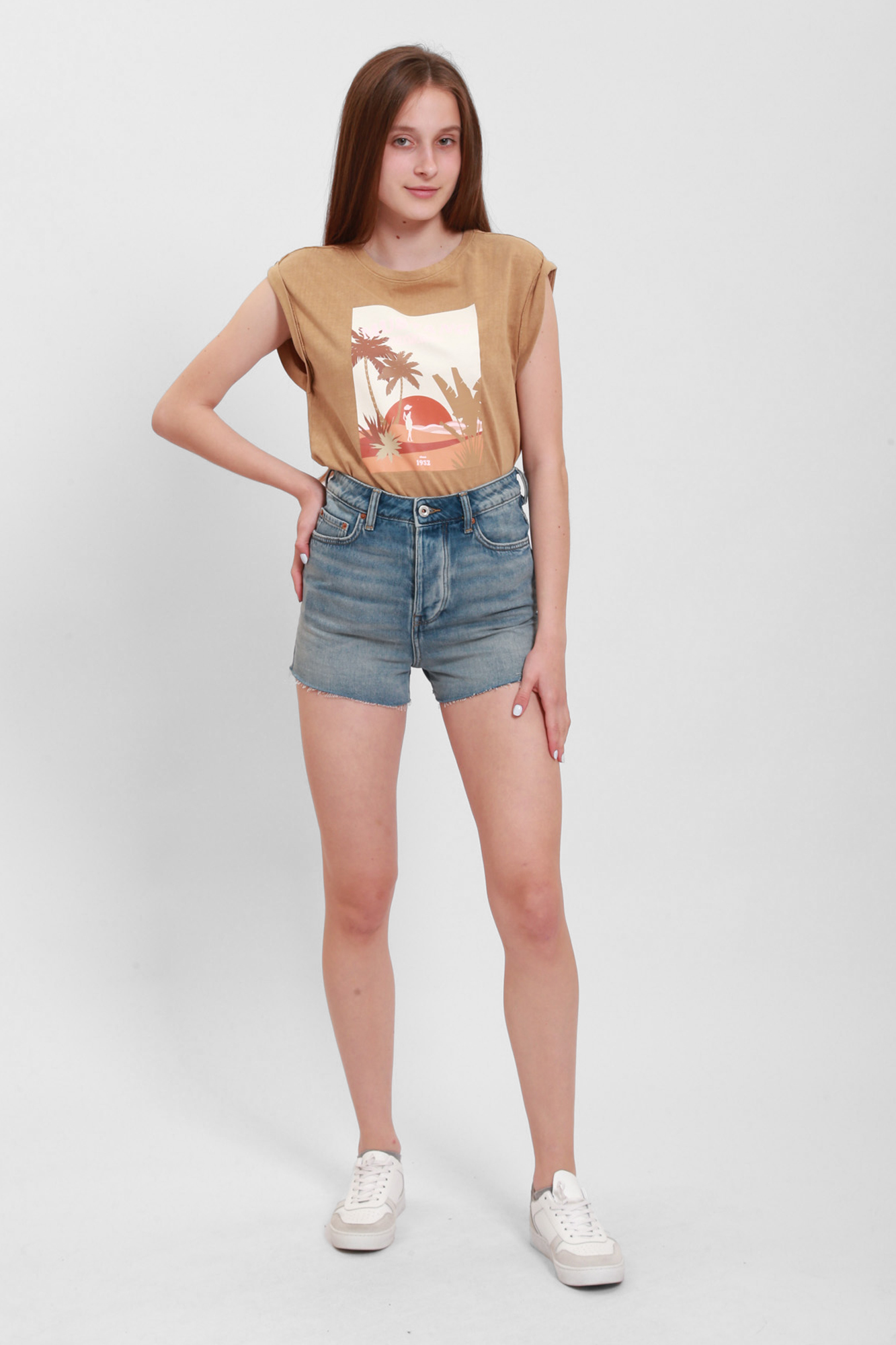 1012454-5000 шорты джинсовые mustang 