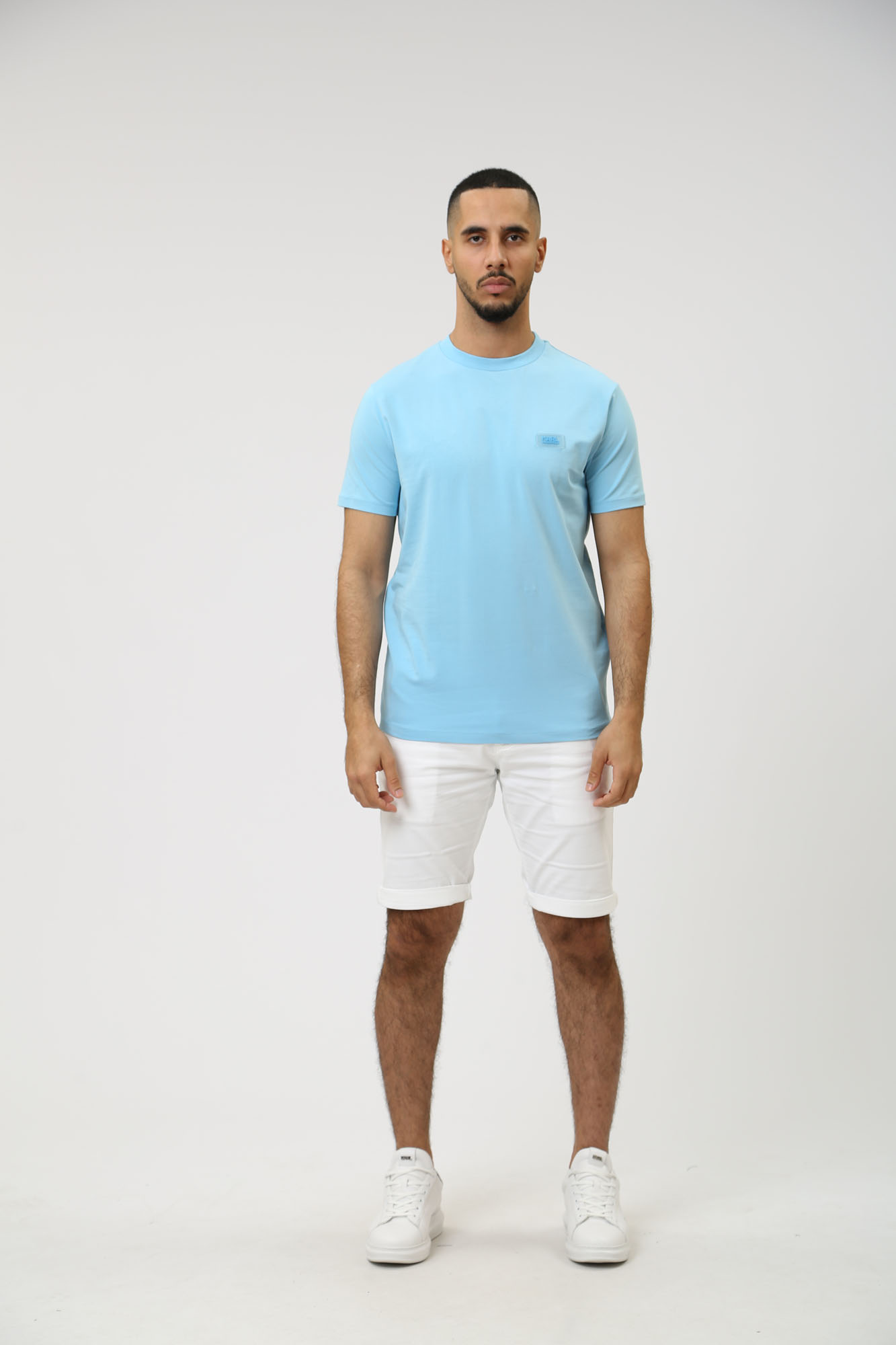 542221_755051 Футболка Karl Lagerfeld Голубой