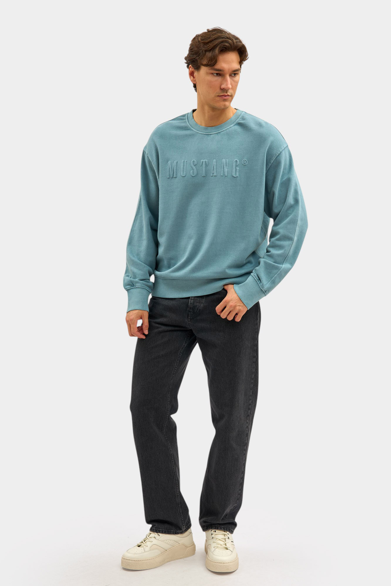 1016970 Свитшот Mustang Синий