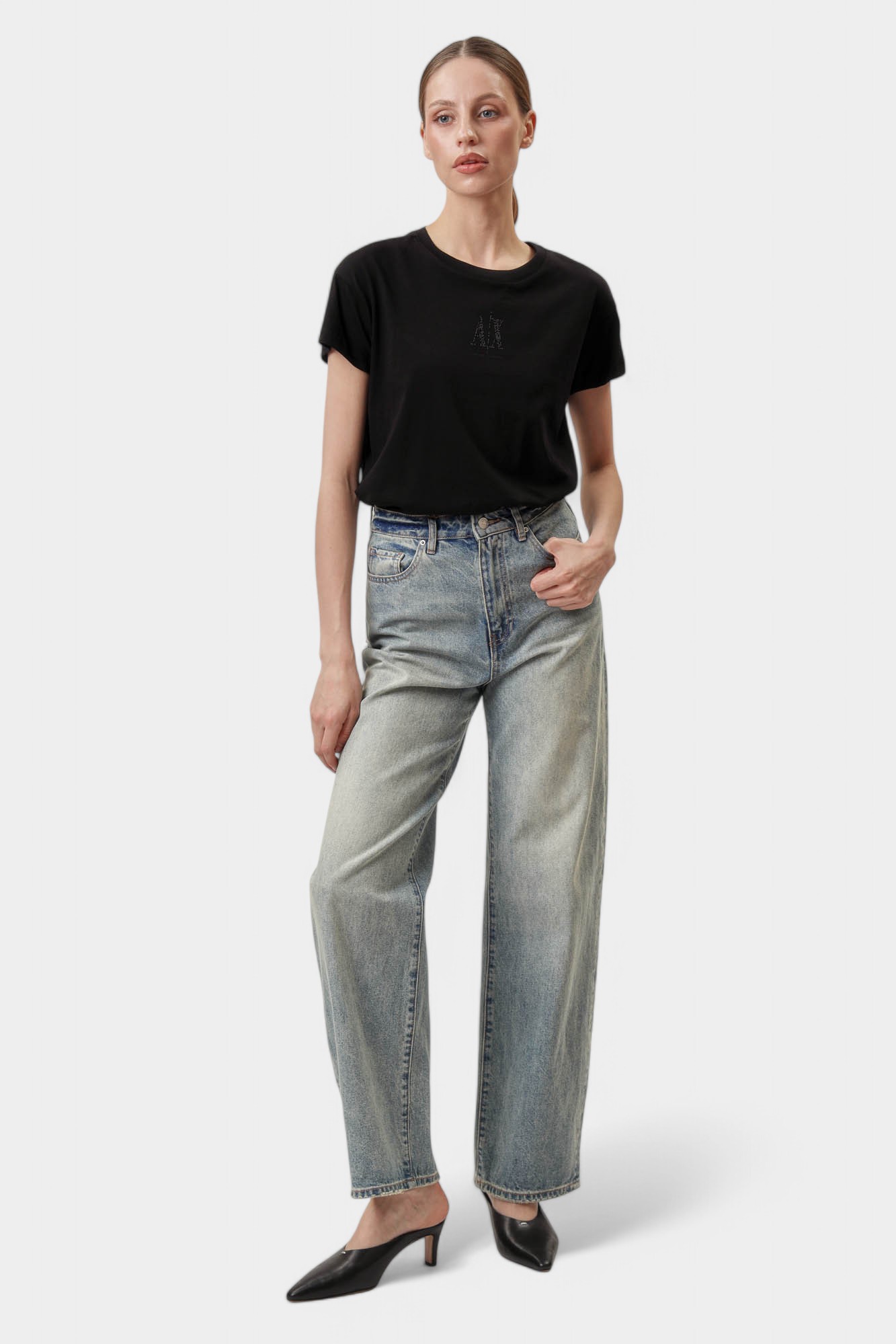 XW000830_AF10356 футболка armani exchange 