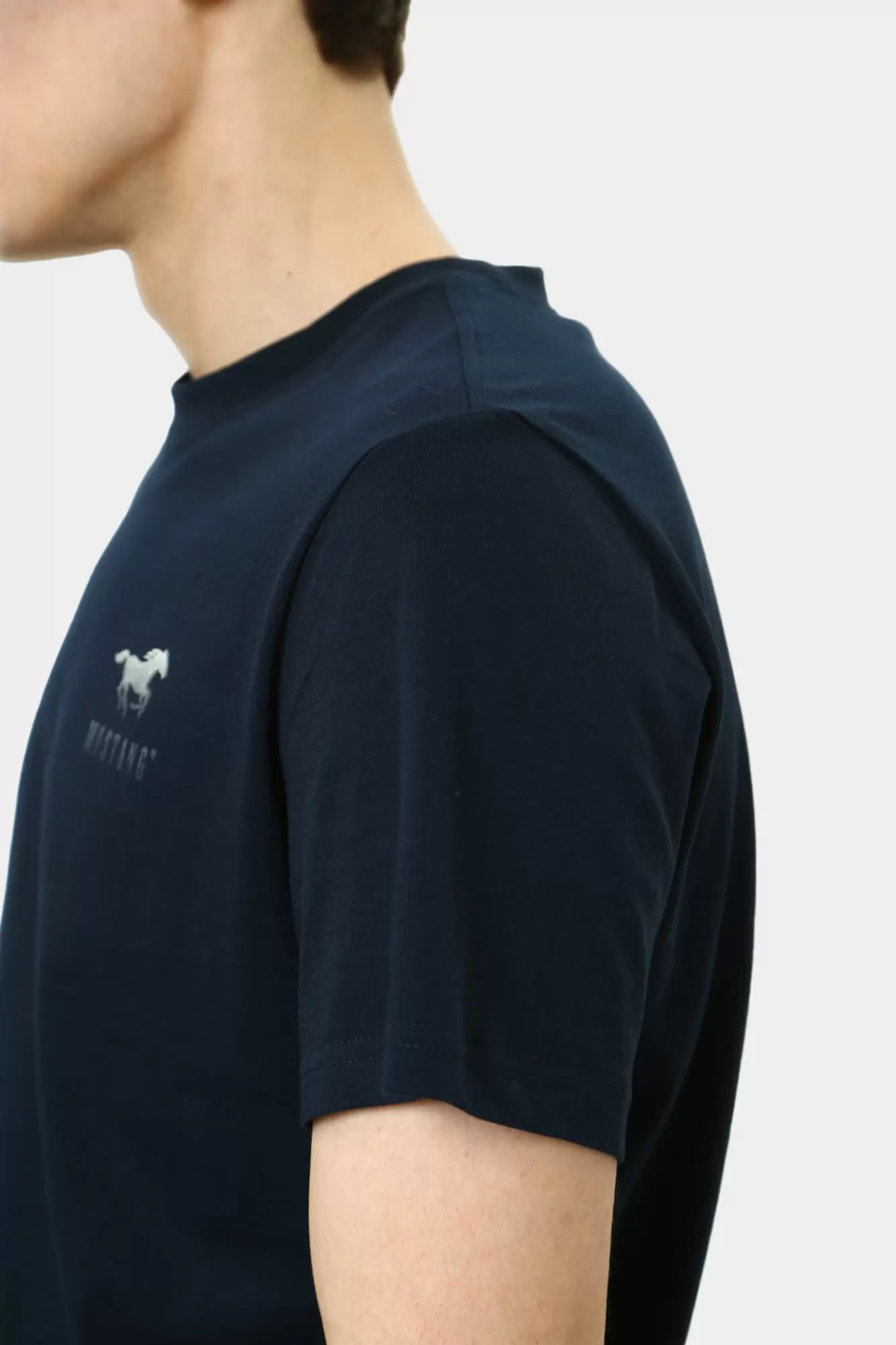 1015836 Футболка Mustang Синий