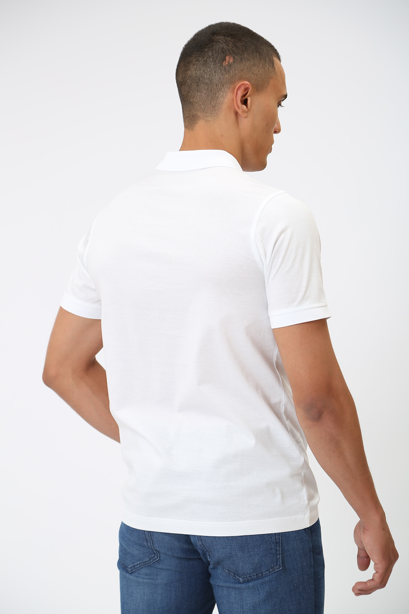 533200_745080 Поло Karl Lagerfeld Белый