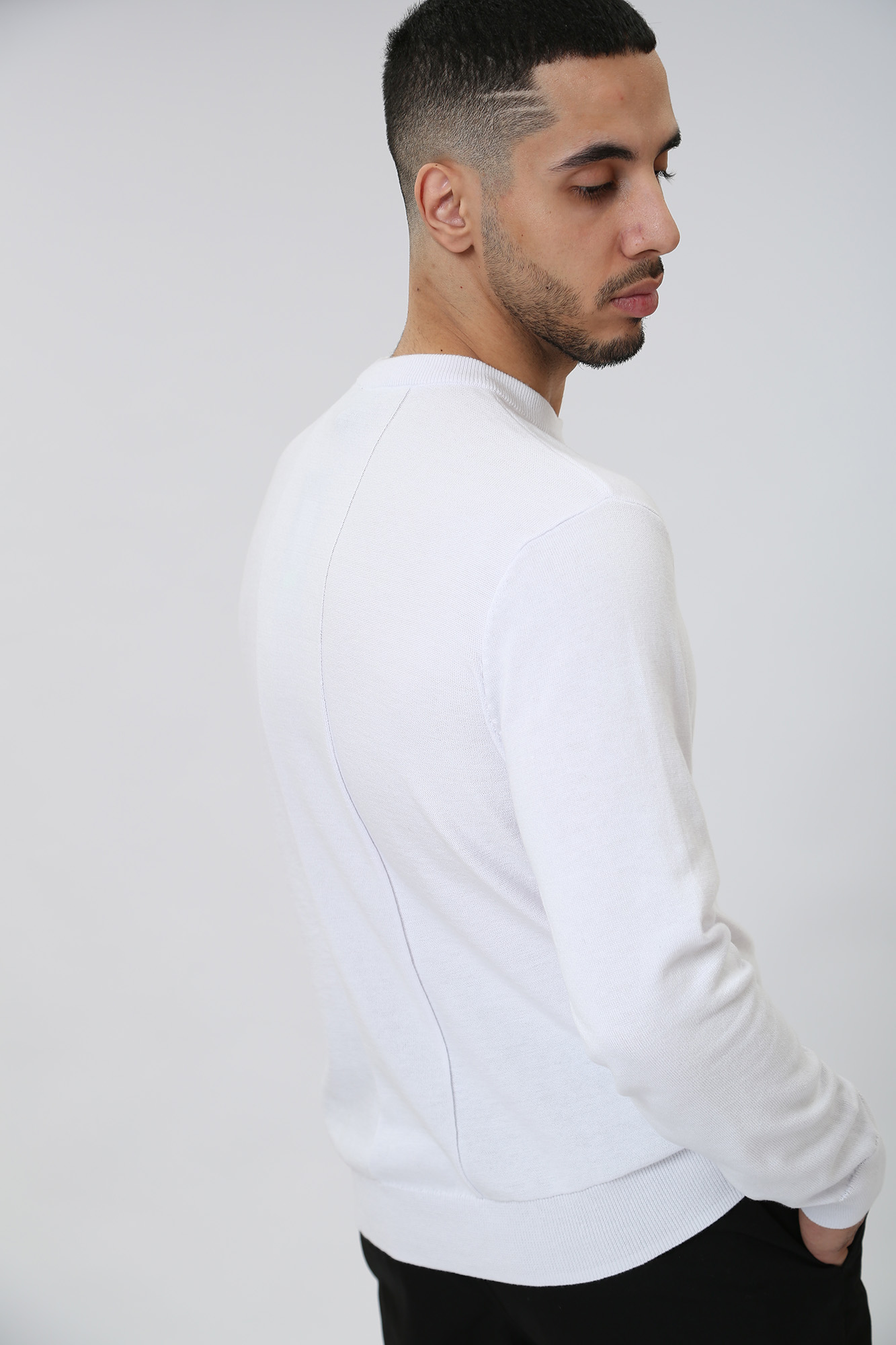 3RZM2Y_ZM1MZ Джемпер Armani Exchange Белый