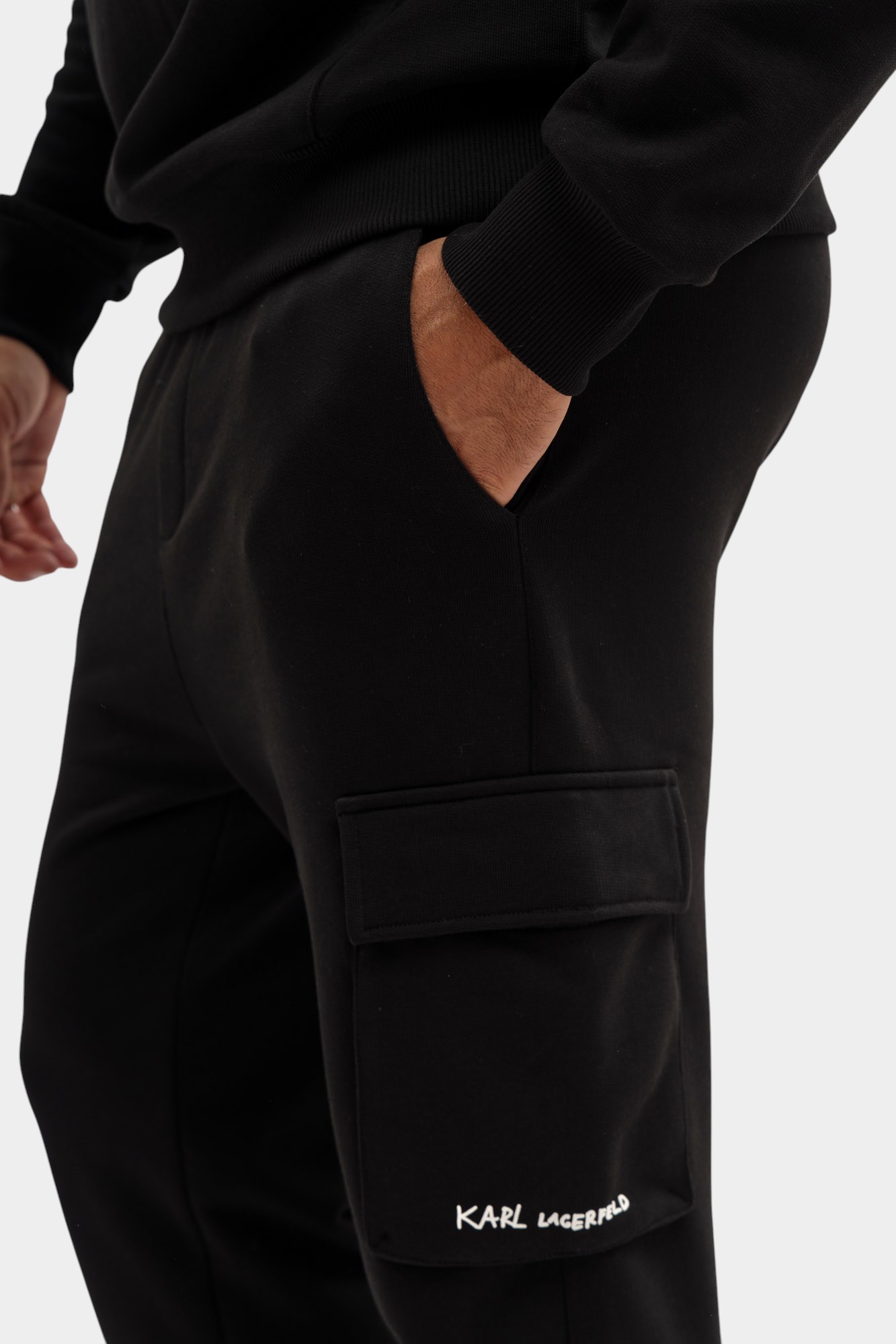 553904_705116 Брюки спортивные Karl Lagerfeld Черный