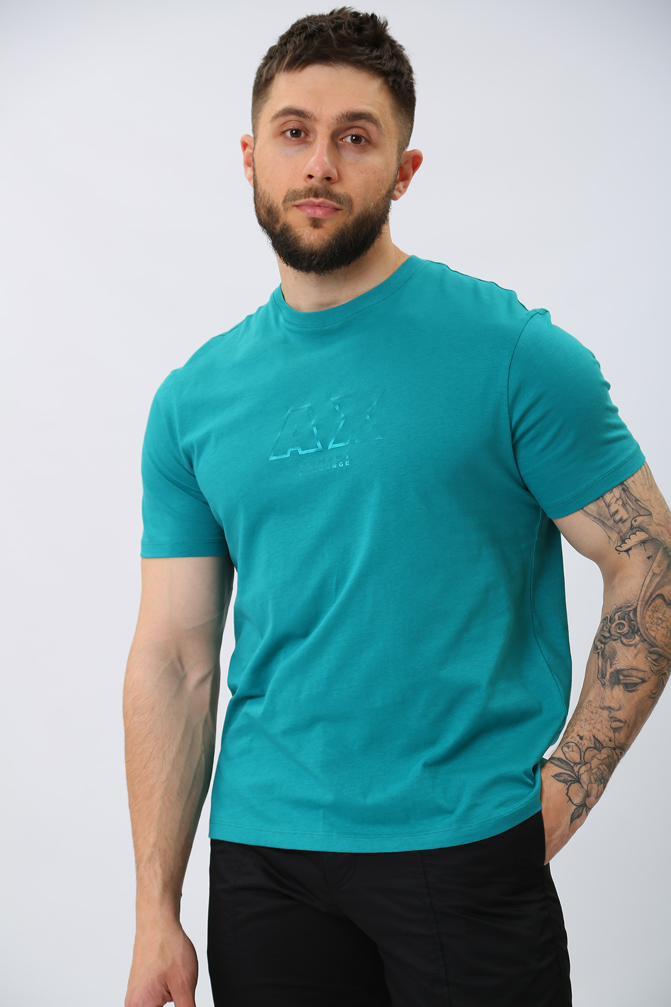 3RZTCG_ZJ3VZ Футболка Armani Exchange Синий