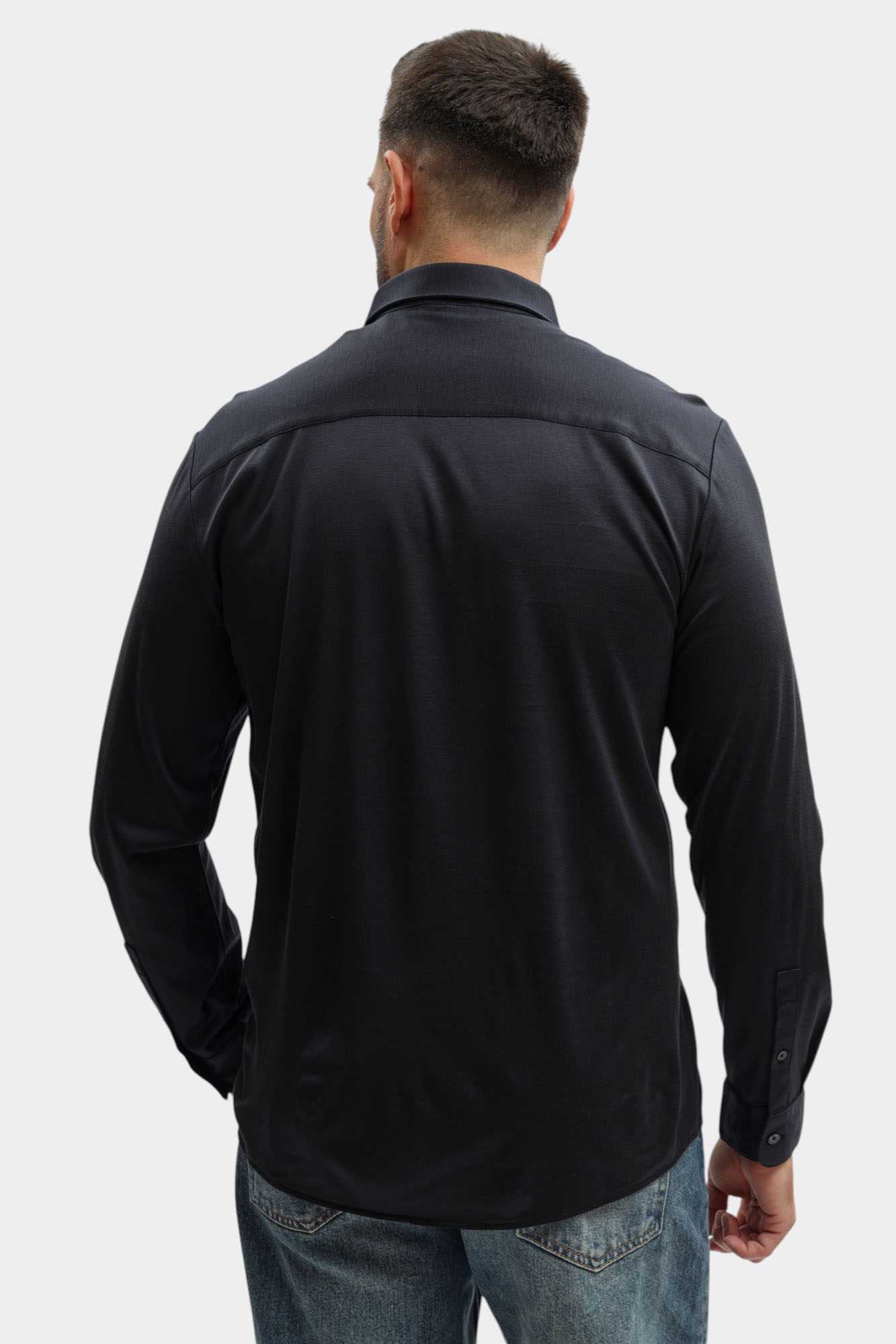 EM004604_AF10017 Рубашка Emporio Armani Синий