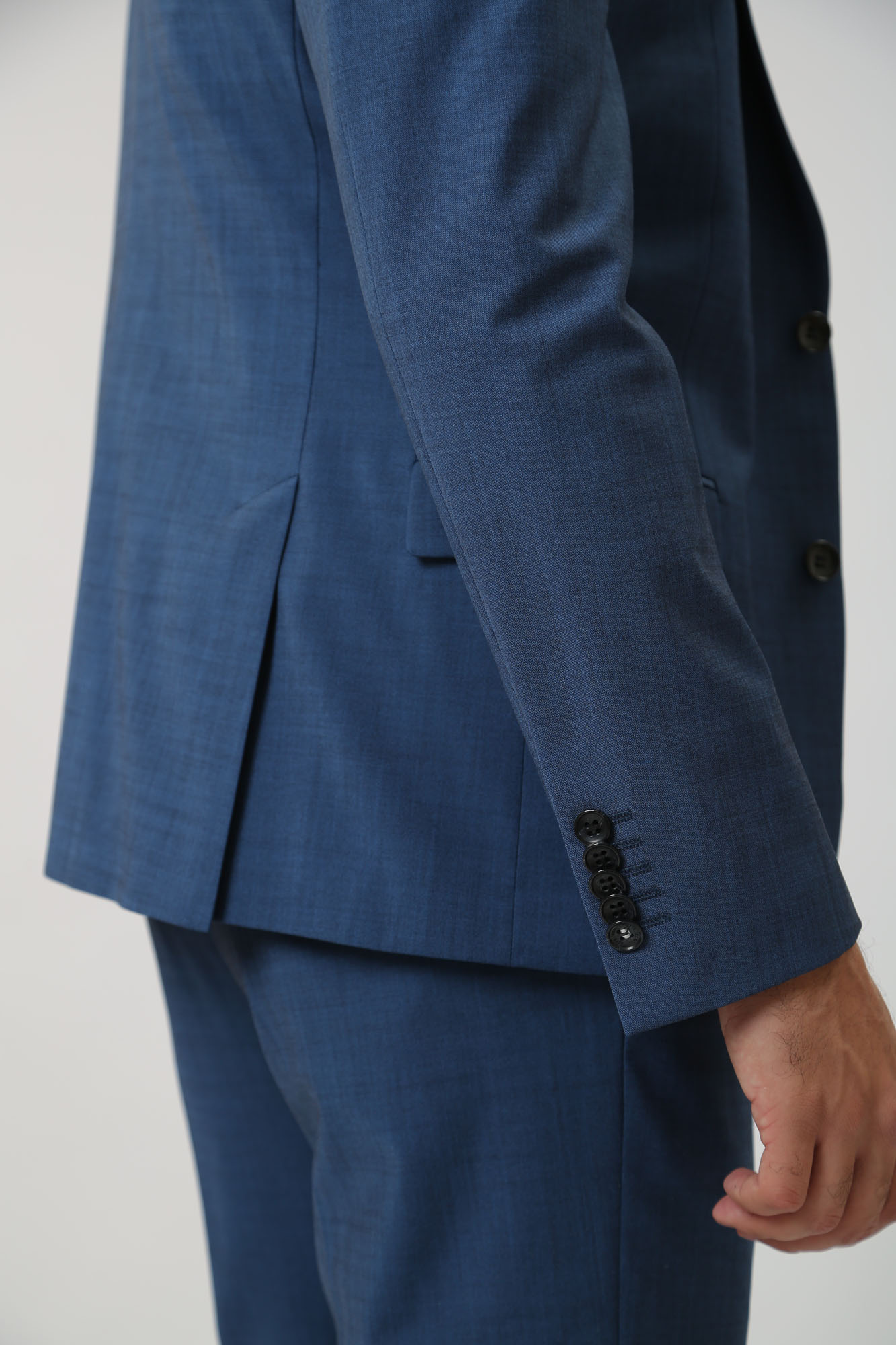 30032780_10007515 Пиджак классический Strellson Синий