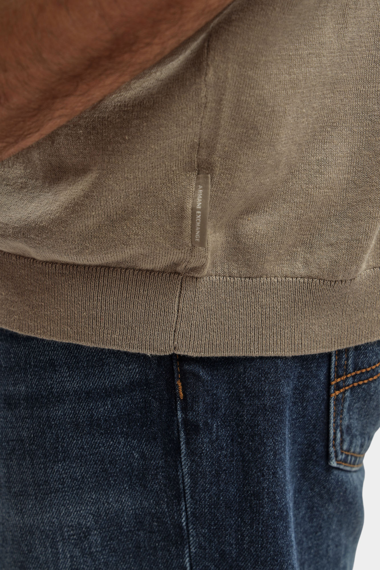 Поло Armani Exchange Коричневый