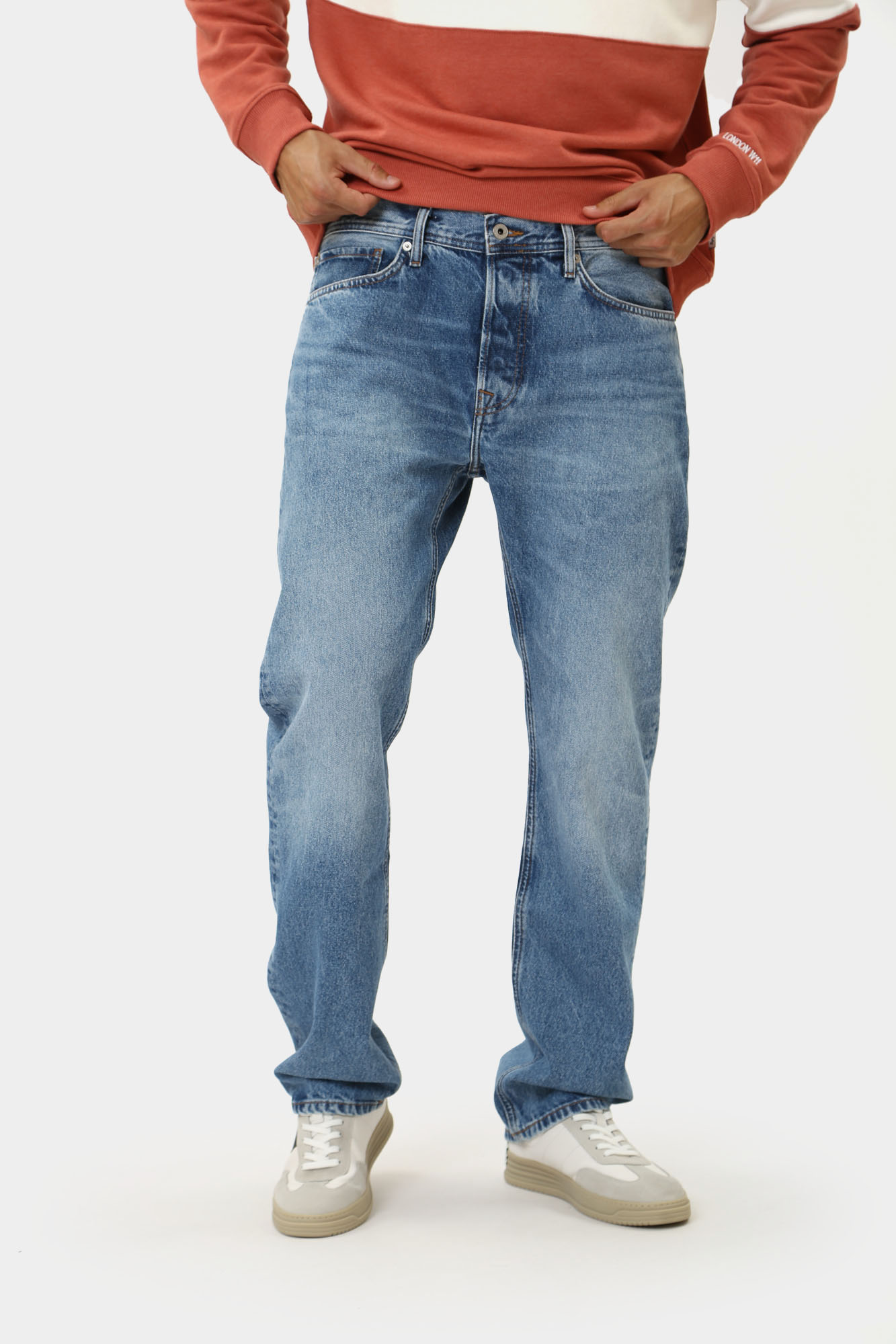 PM207704MP7 Брюки джинсовые Pepe Jeans Голубой