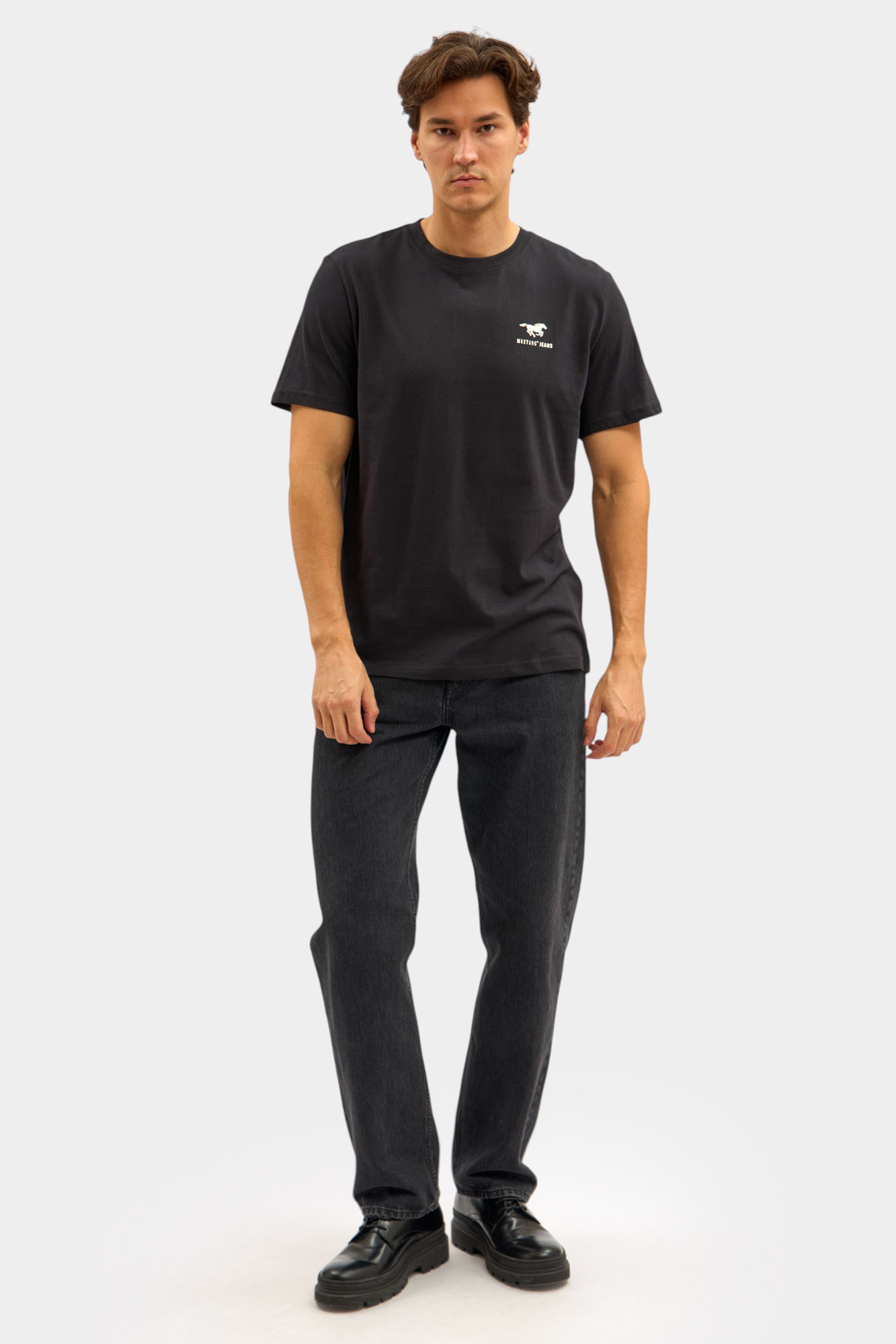 1016866 Футболка Mustang Черный