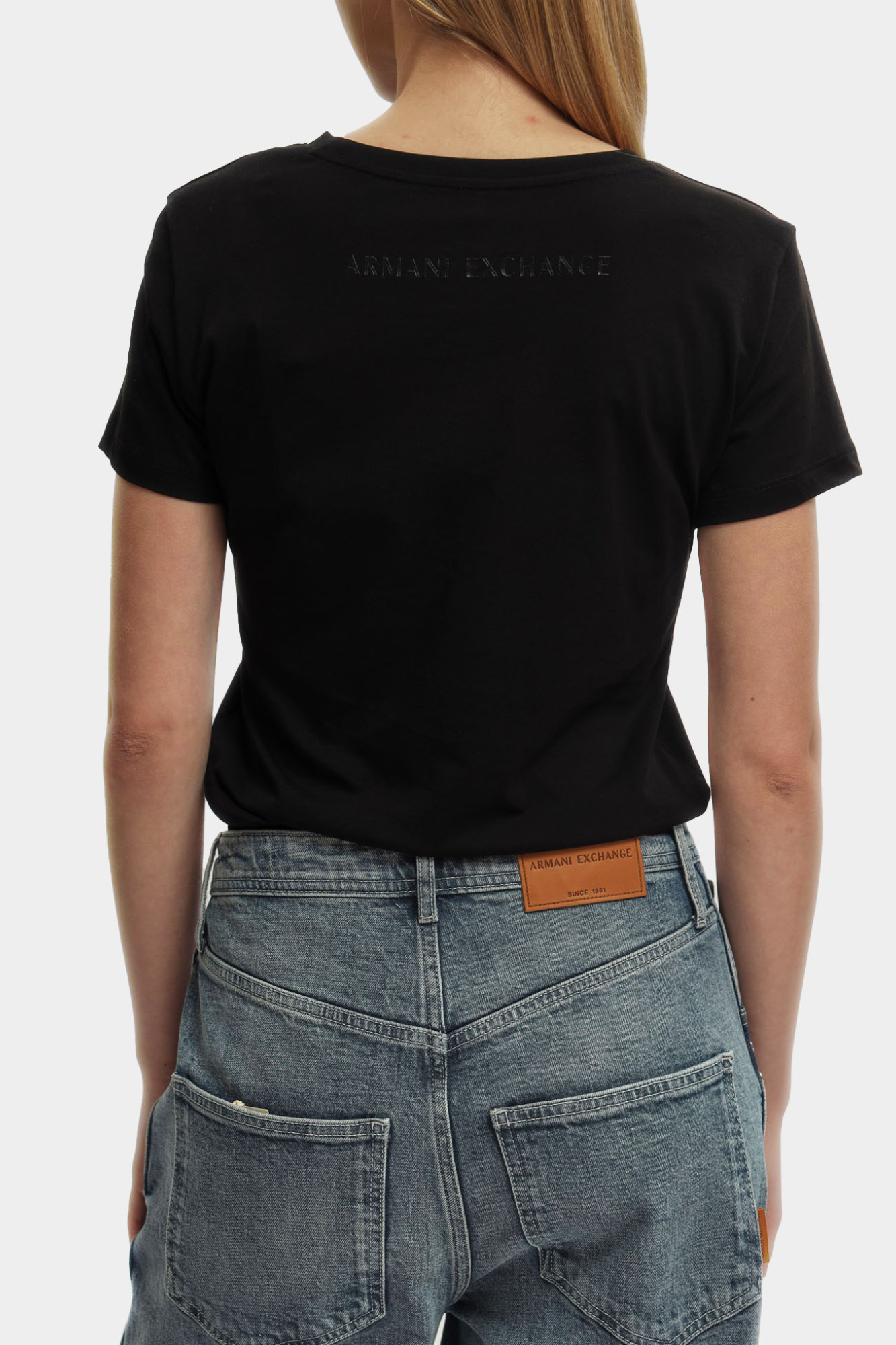 XW000547_AF10359 футболка armani exchange 