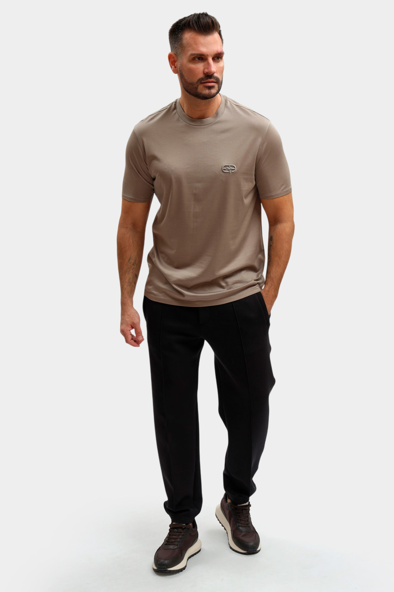 EM004585_AF10017 Футболка Emporio Armani Серый