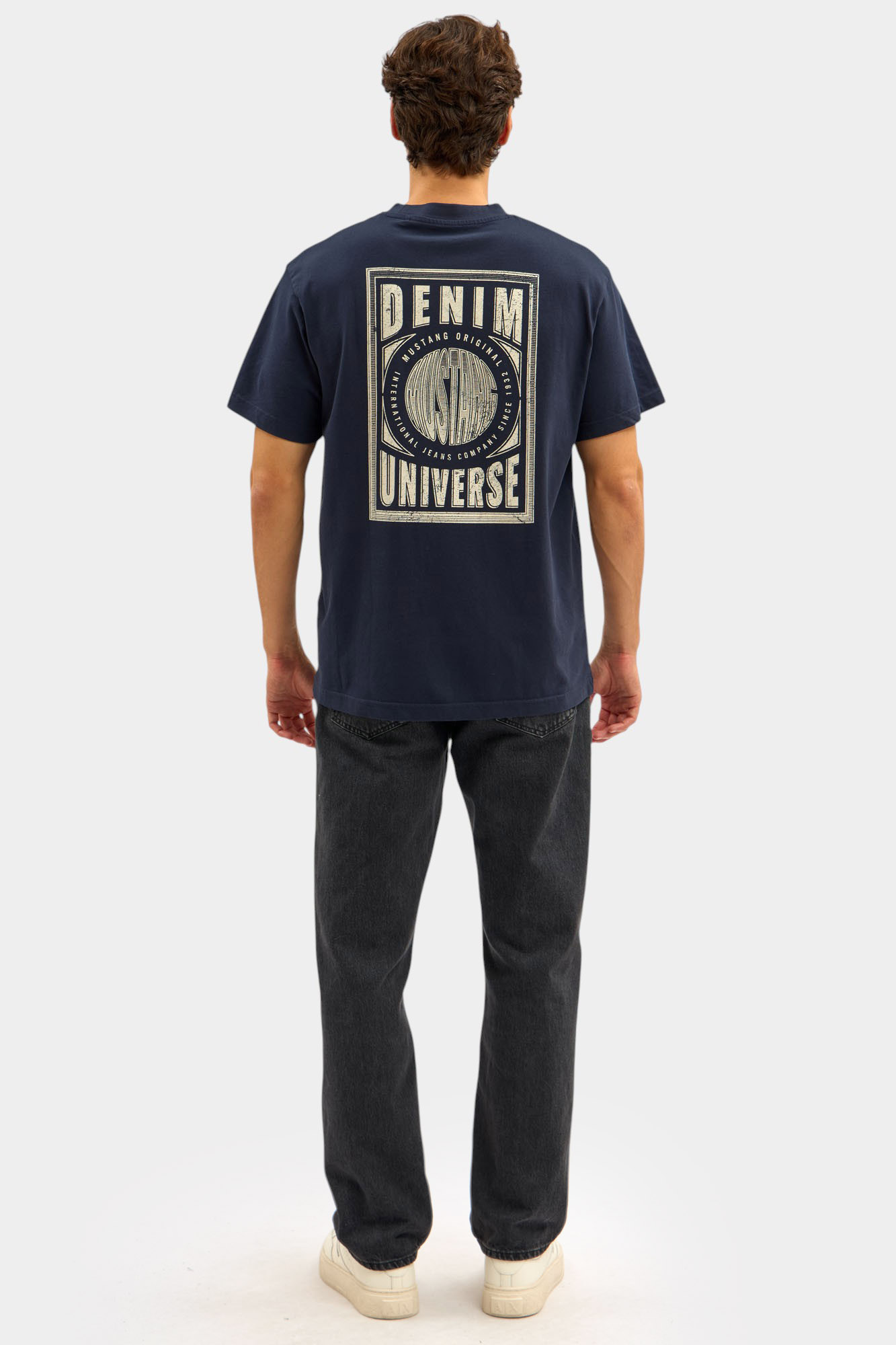 1016869 Футболка Mustang Синий