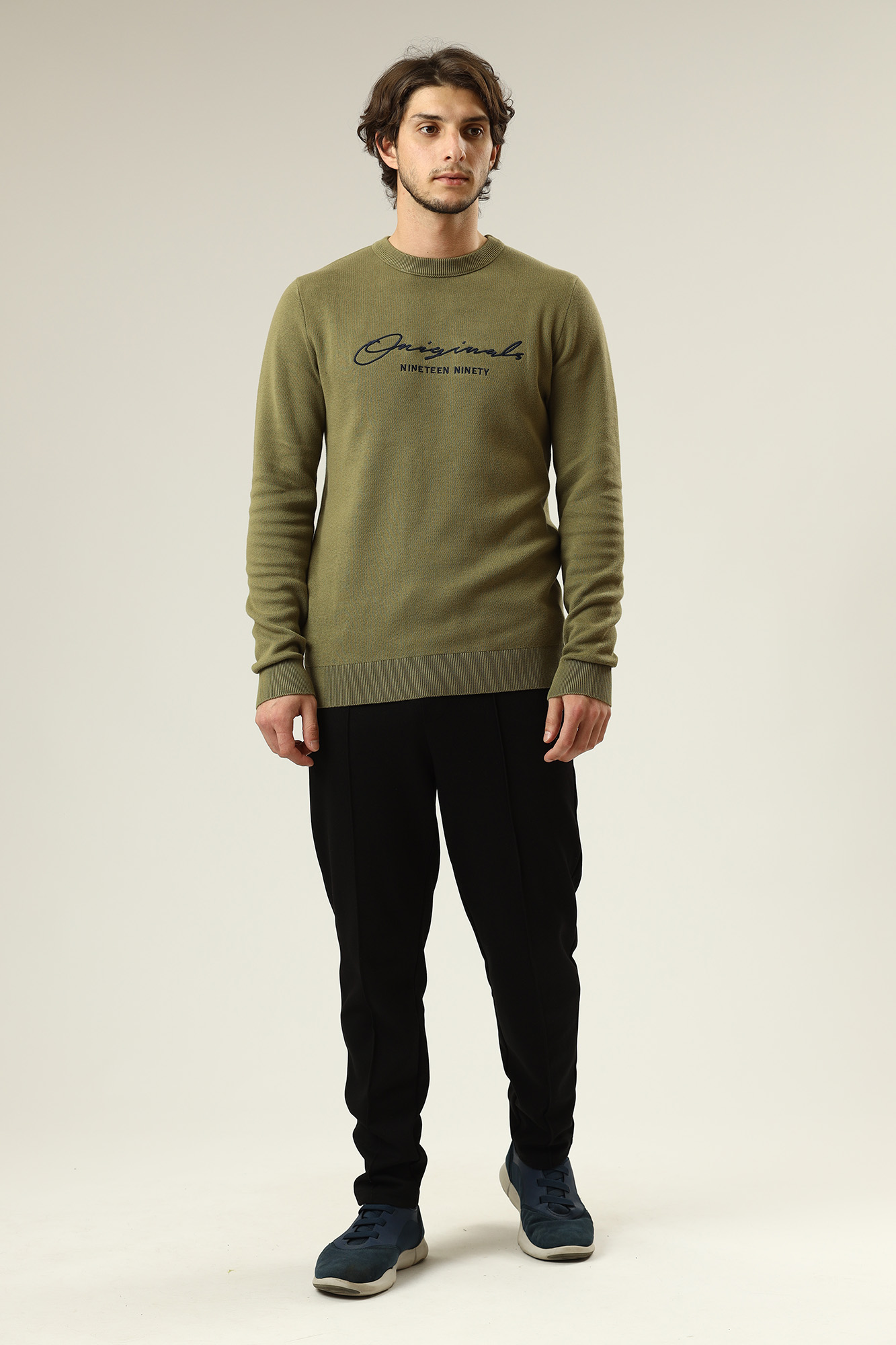 12193516 Джемпер Jack & Jones Хаки