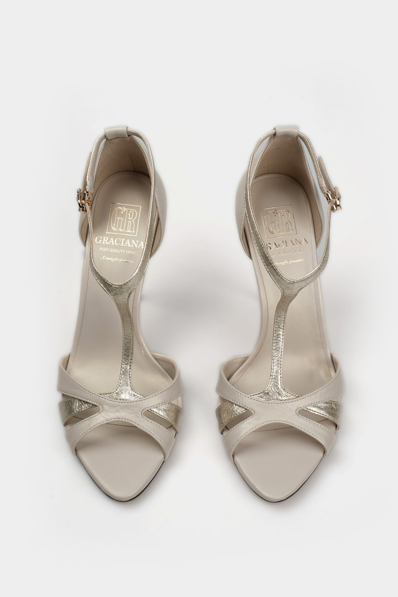 TY1441-33 Босоножки Graciana Бежевый