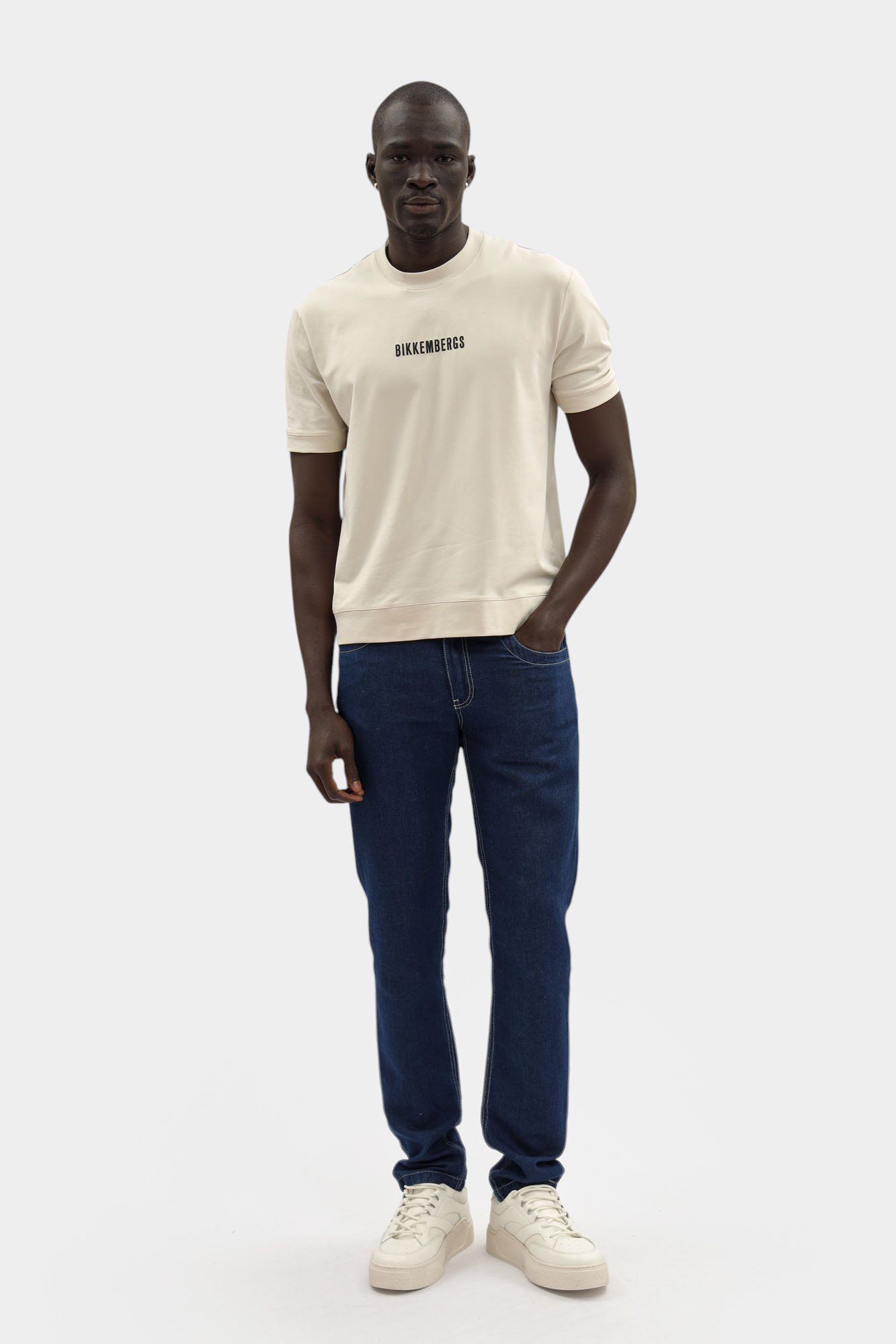 BMD0833 Джинсы Bikkembergs Синий