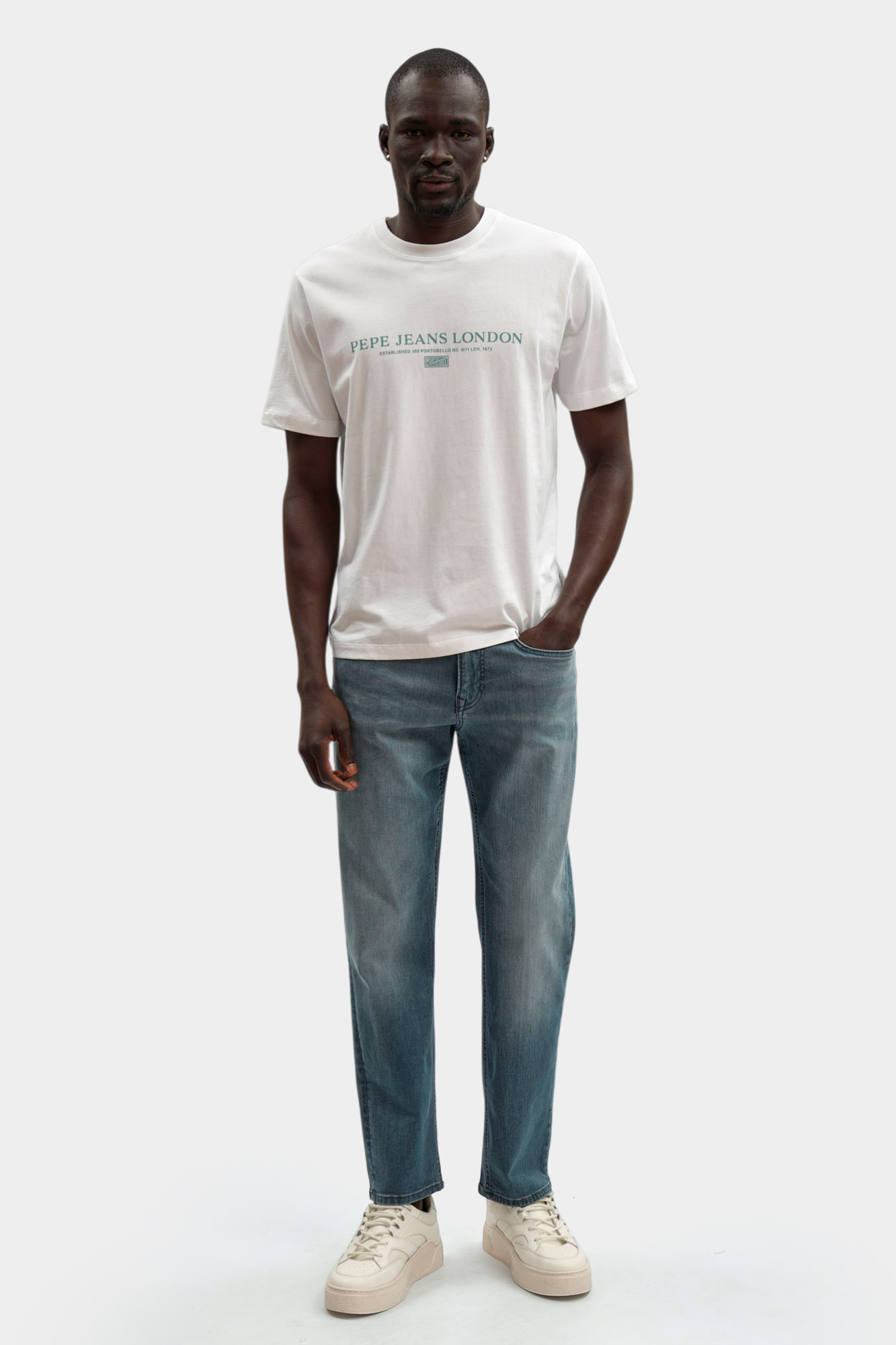 PM5010309 Футболка Pepe Jeans Белый