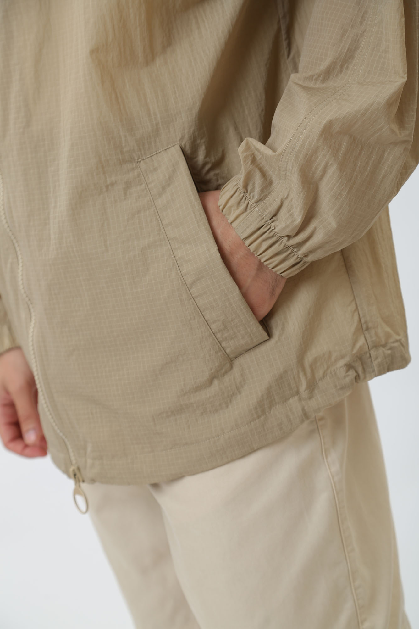 3DZK03_ZN3NZ Ветровка Armani Exchange Бежевый