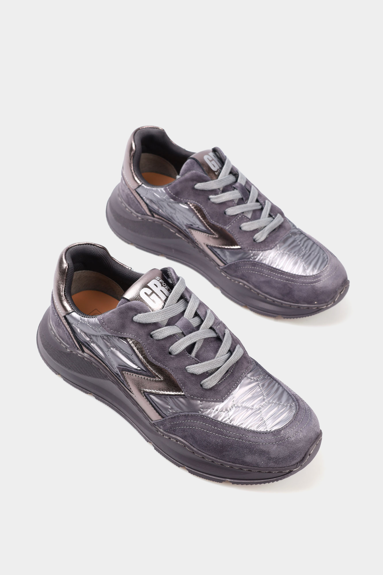 QS599-D203 Кроссовки Graciana Серый