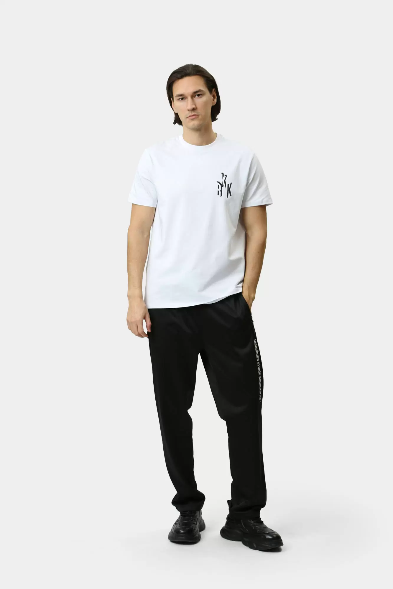 PBMT0255 Футболка Bikkembergs Белый