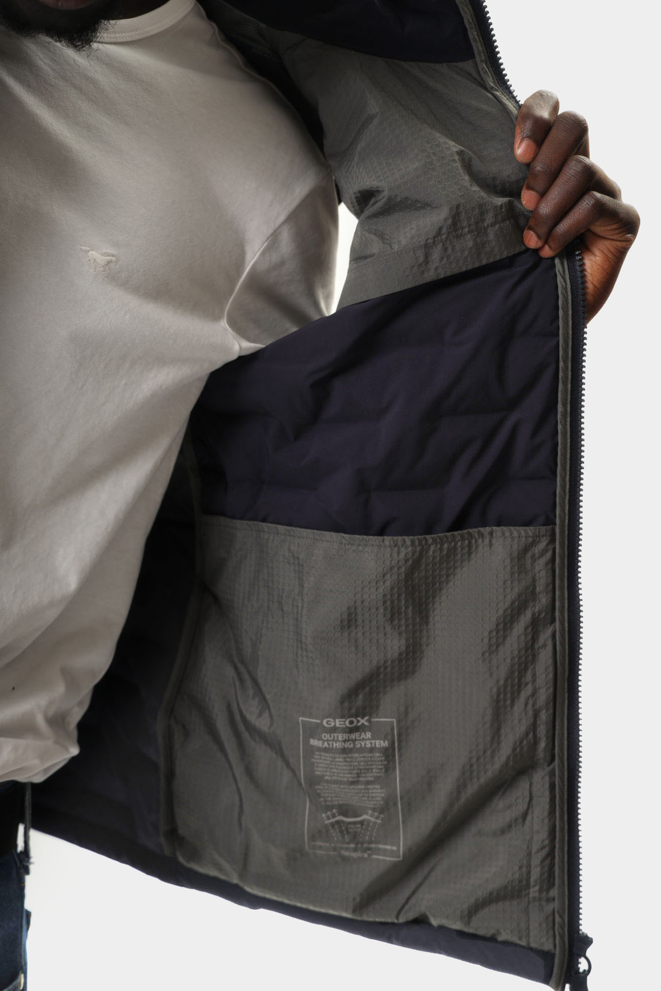 M5528DT3204F Жилет Geox Синий